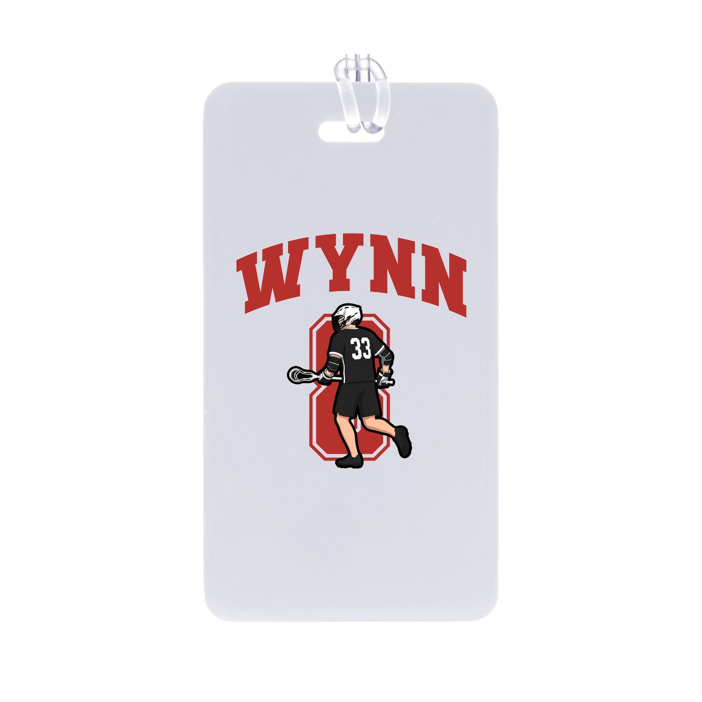 Bag Tag — Number in Classic