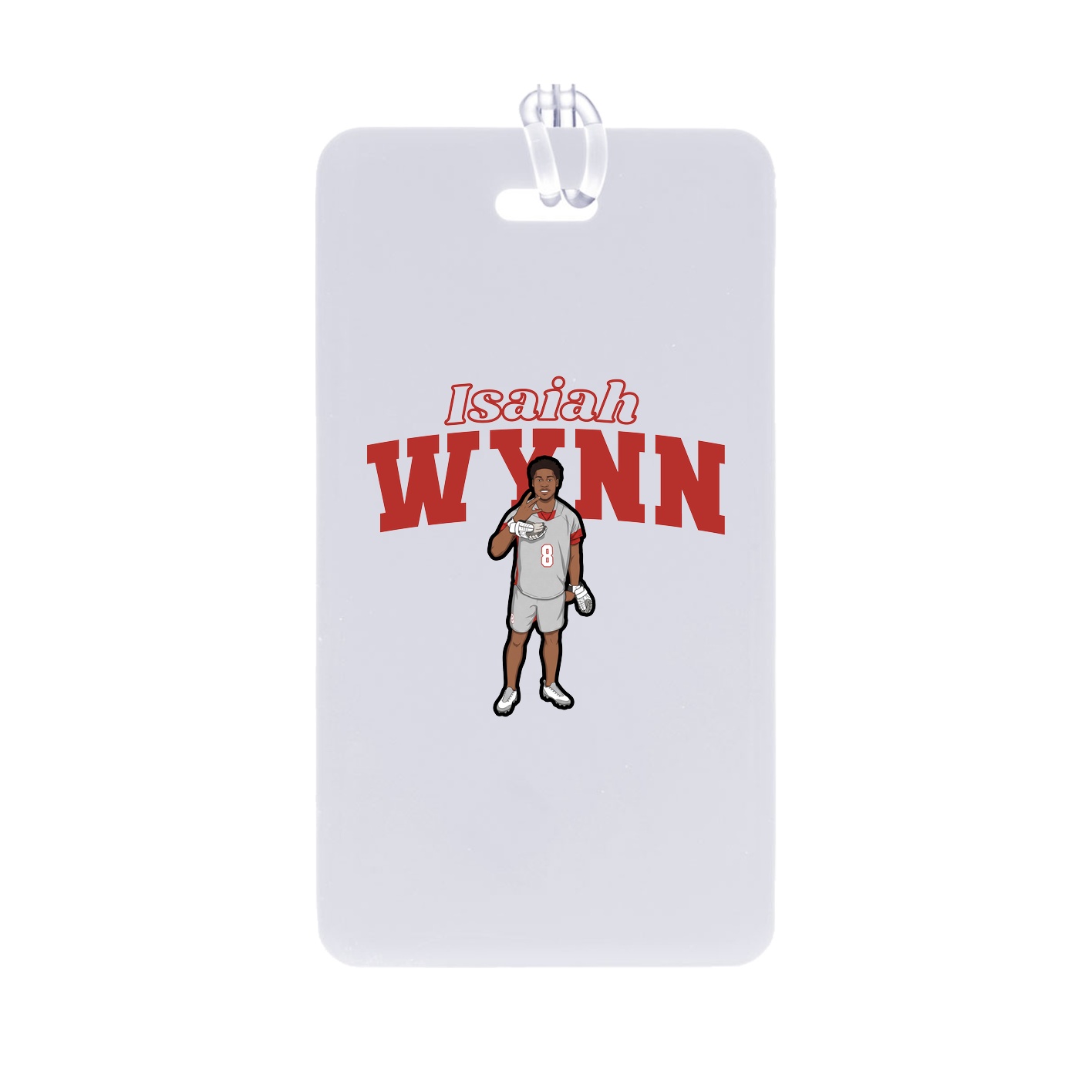 Bag Tag — Name Arch in Classic