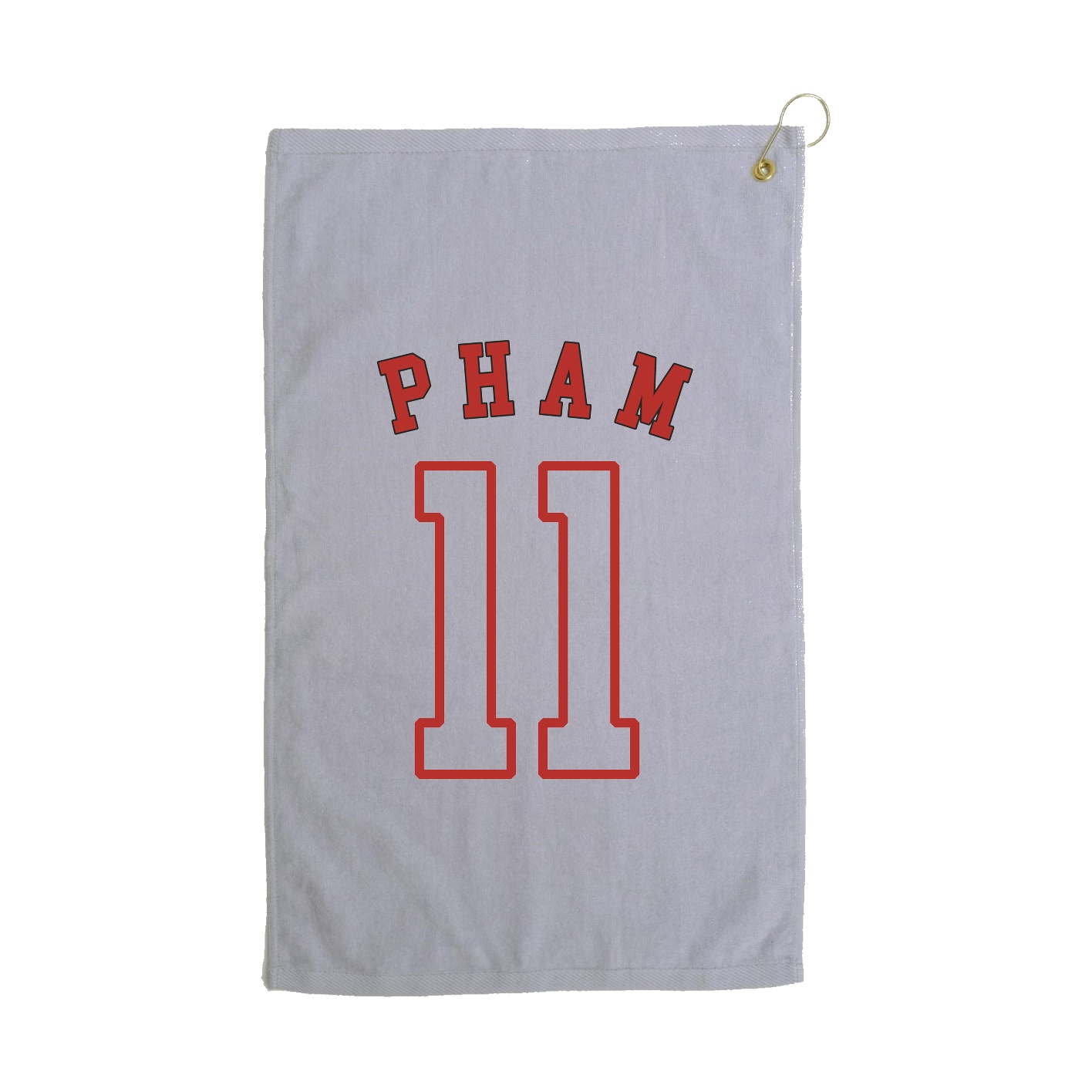 Golf Towel — Shirsey Arch in Grey