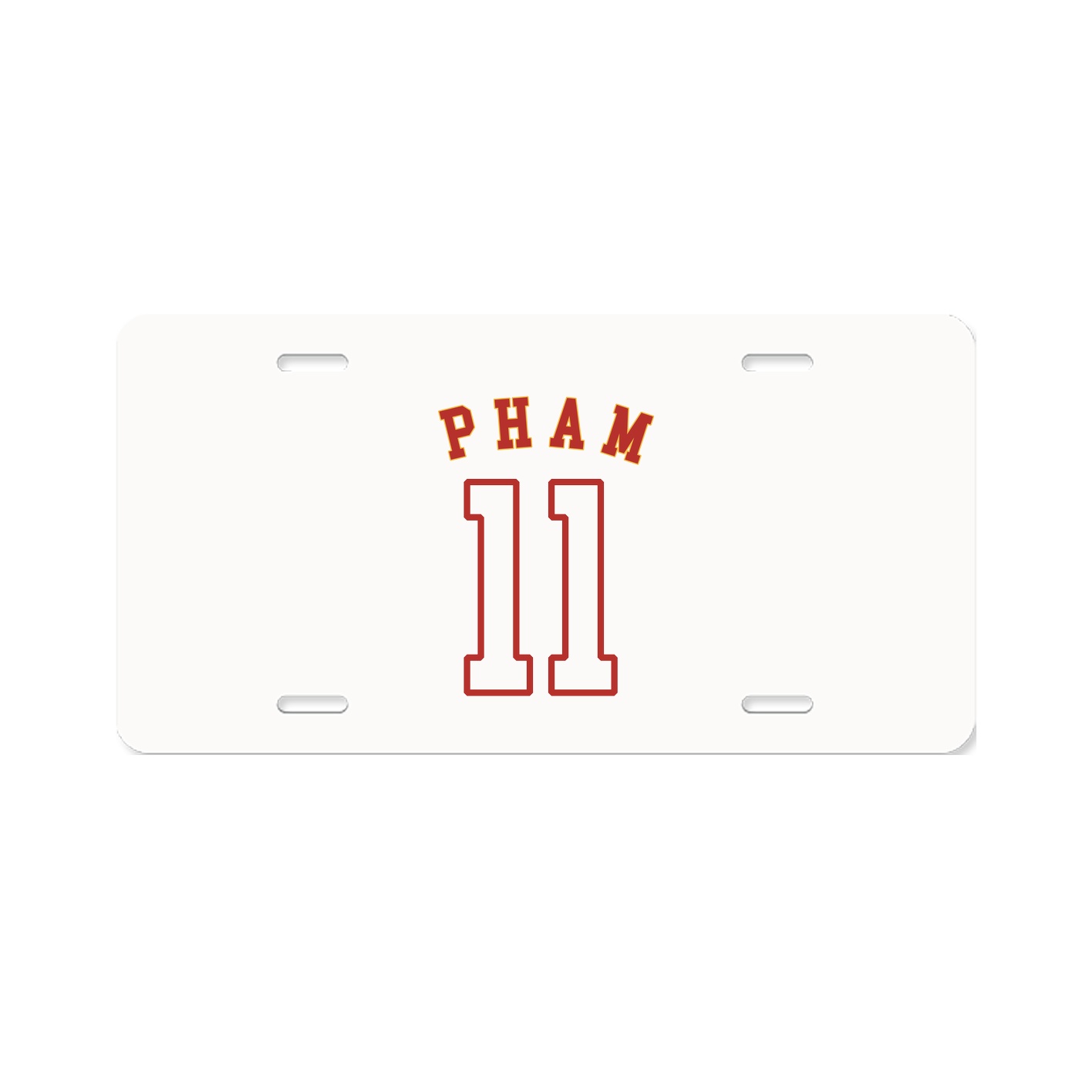 License Plate — Shirsey Arch in Classic
