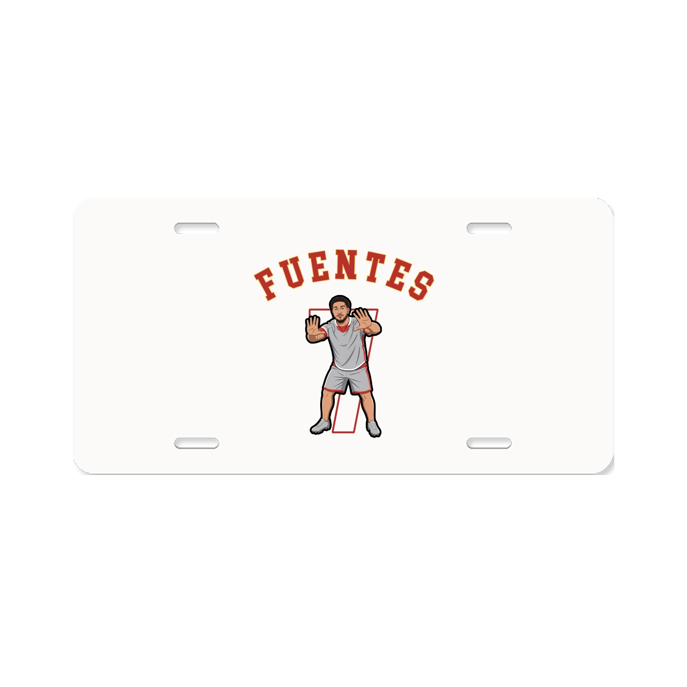 License Plate — Shirsey Arch in Classic