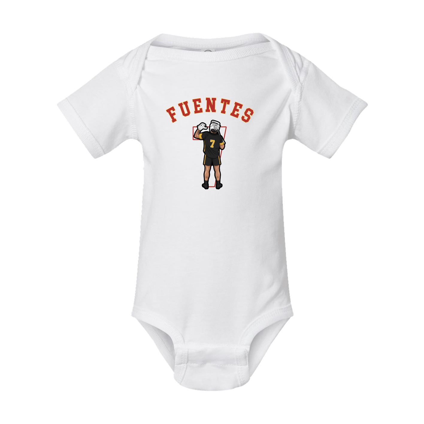 Baby Onesie — Shirsey Arch in White