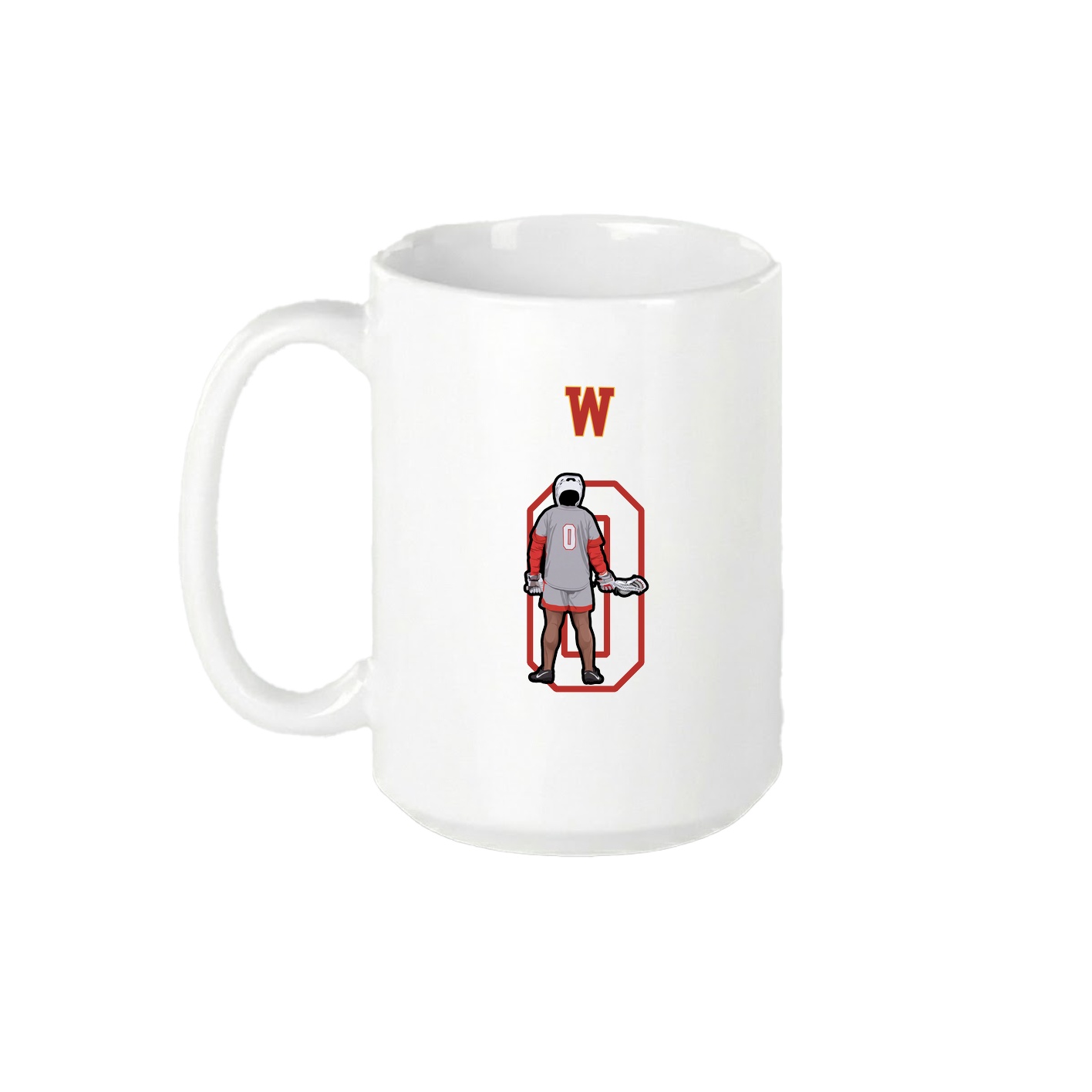 15oz Coffee Mug — Shirsey Arch in White
