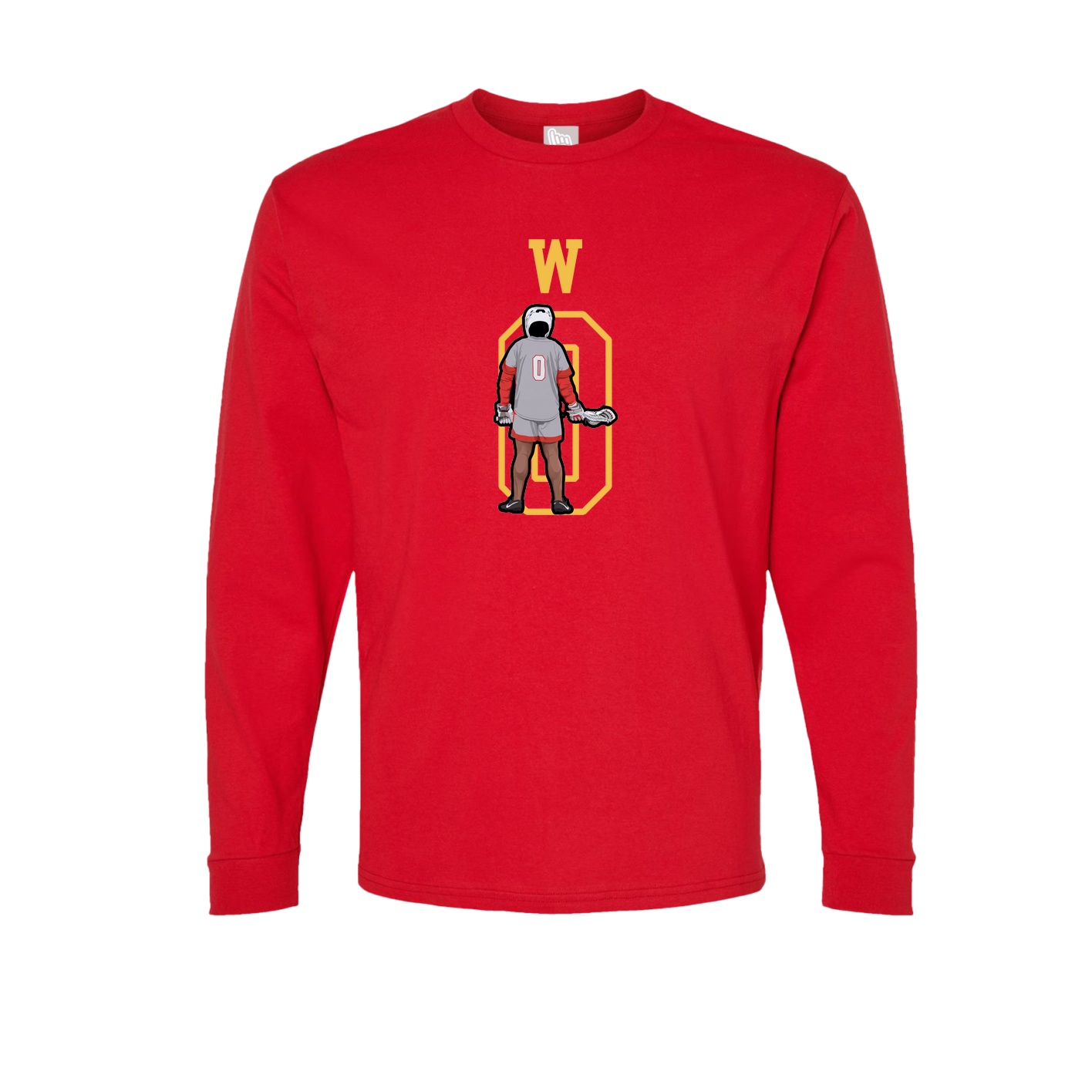 Long Sleeve Tee — Shirsey in Red