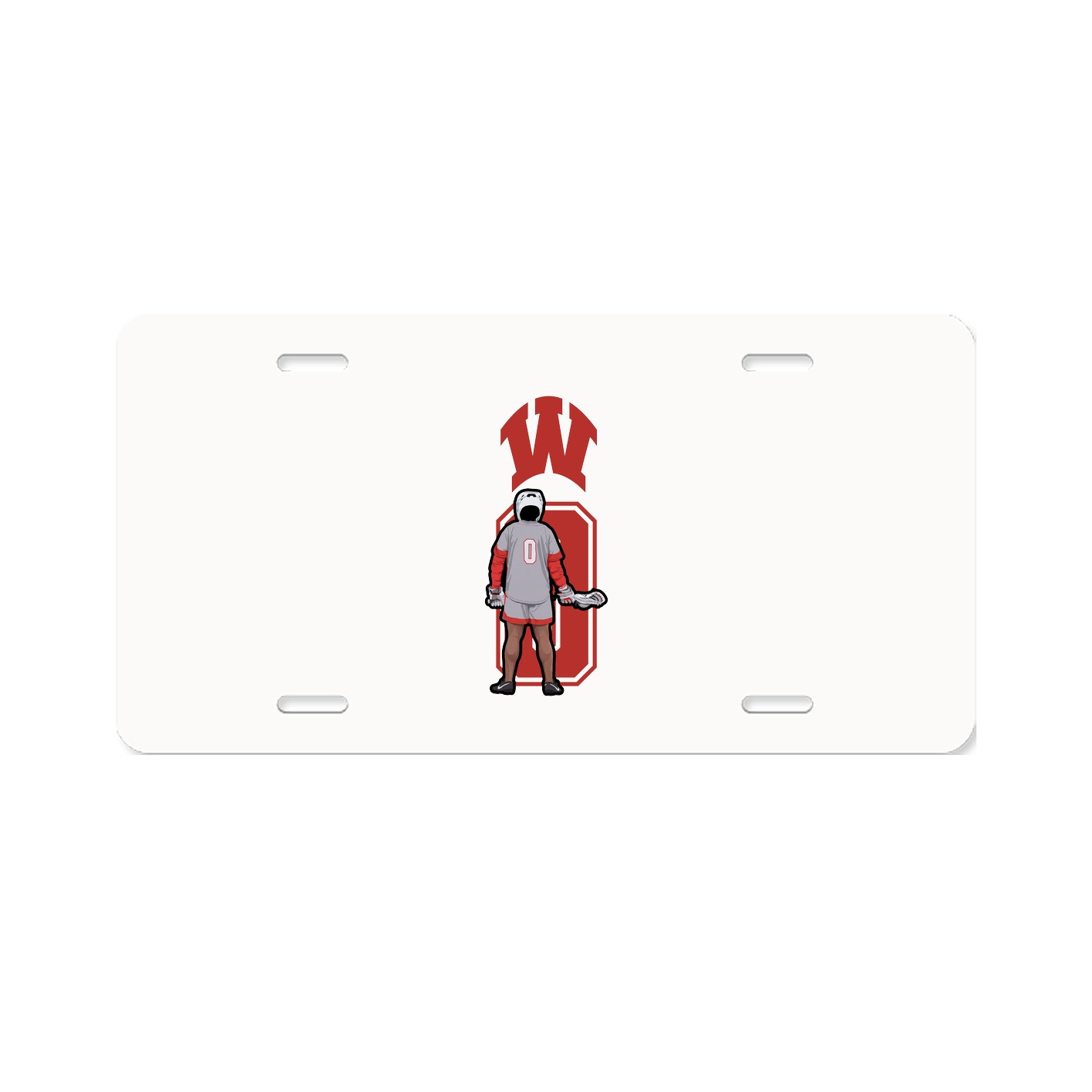 License Plate — Number in Classic