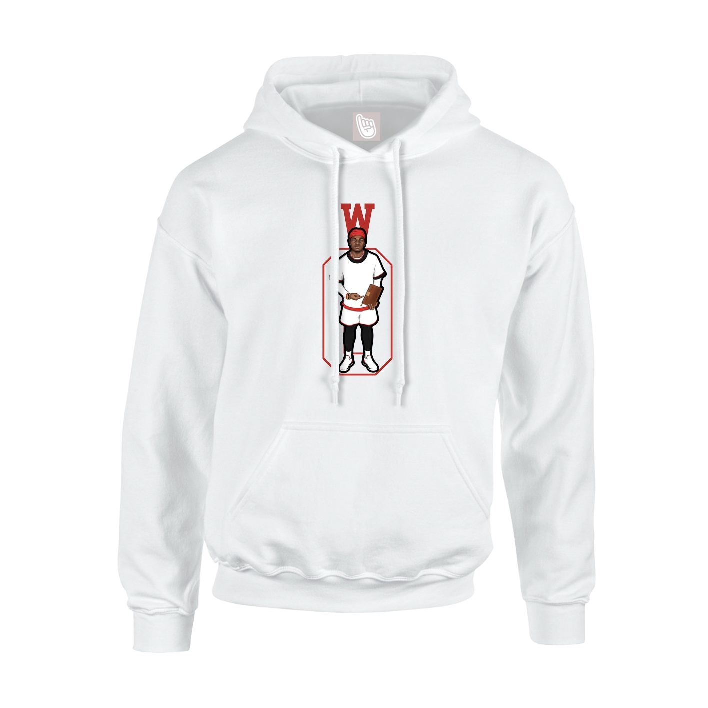 Youth Hoodie — Shirsey in White