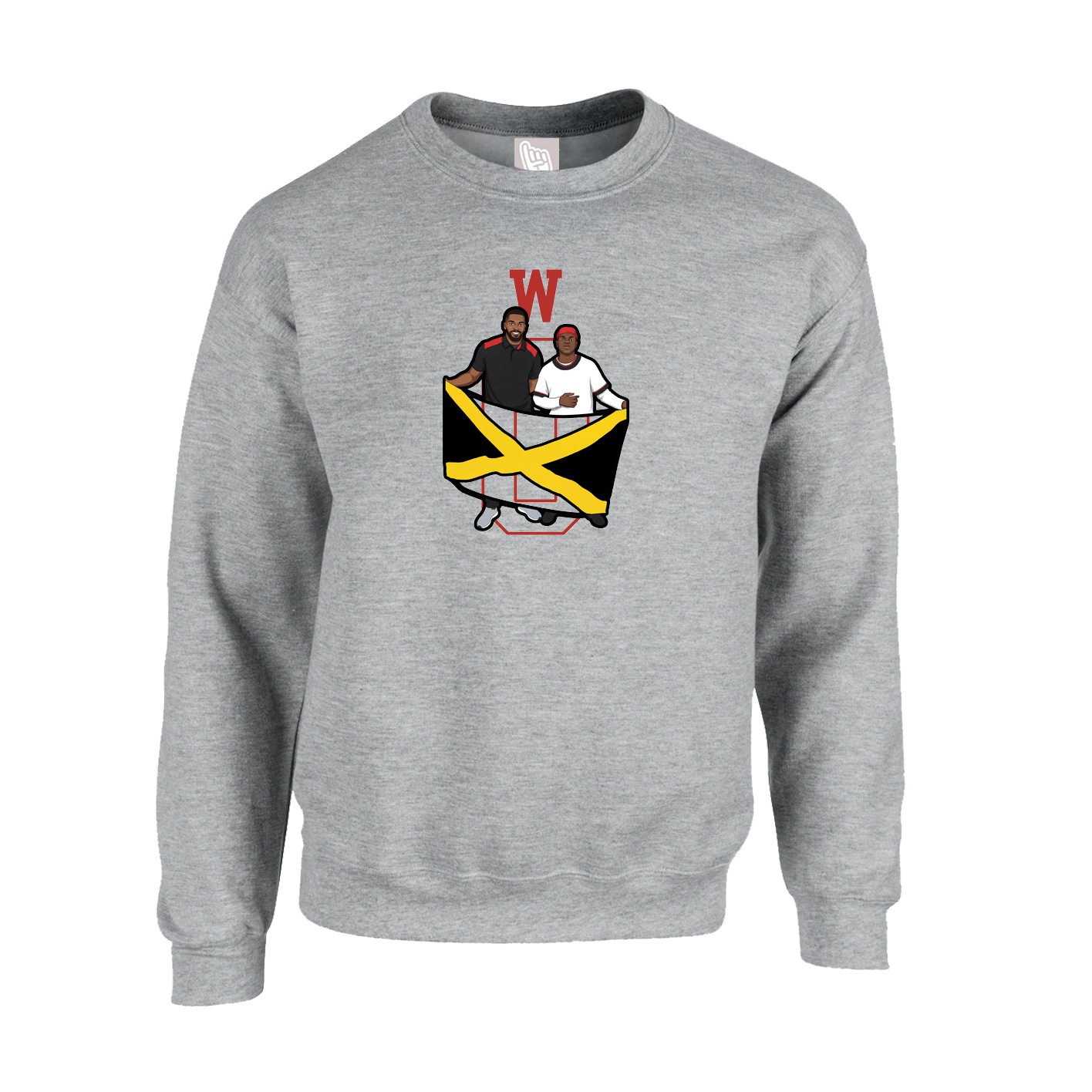 Fleece Crew — Shirsey in Grey