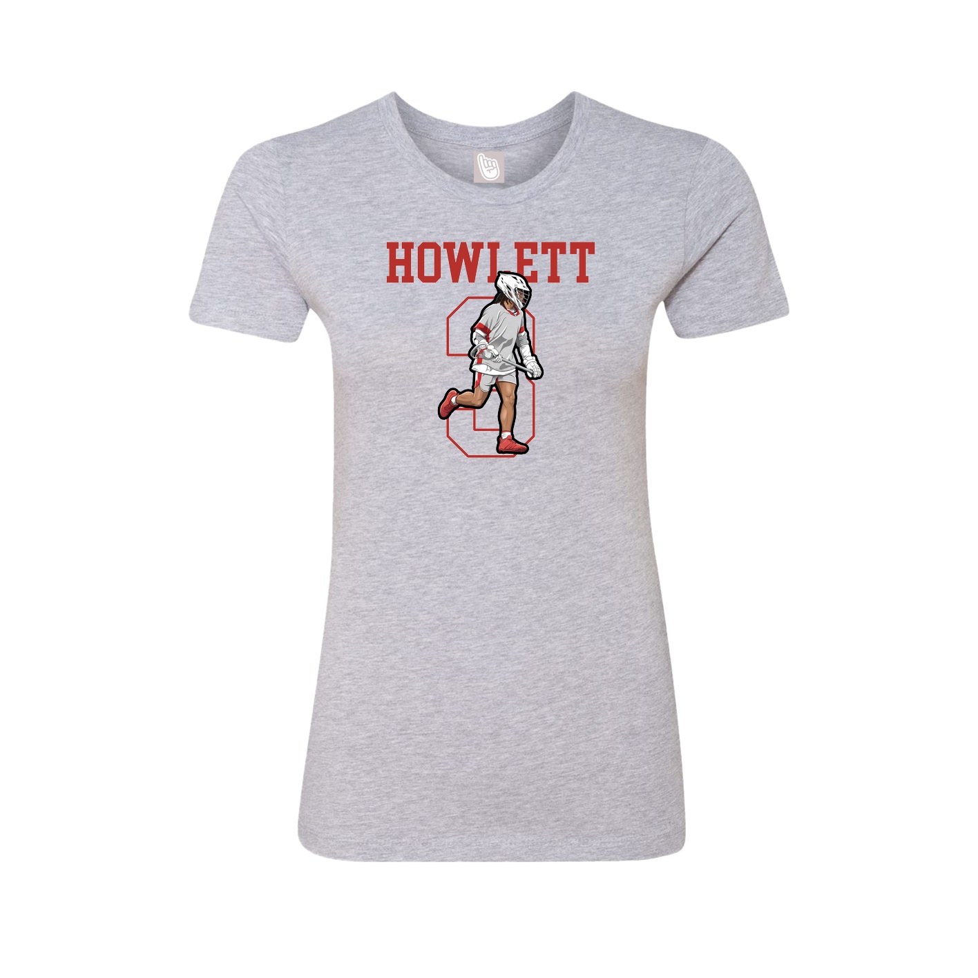 Fitted Women's Tee — Shirsey in Grey