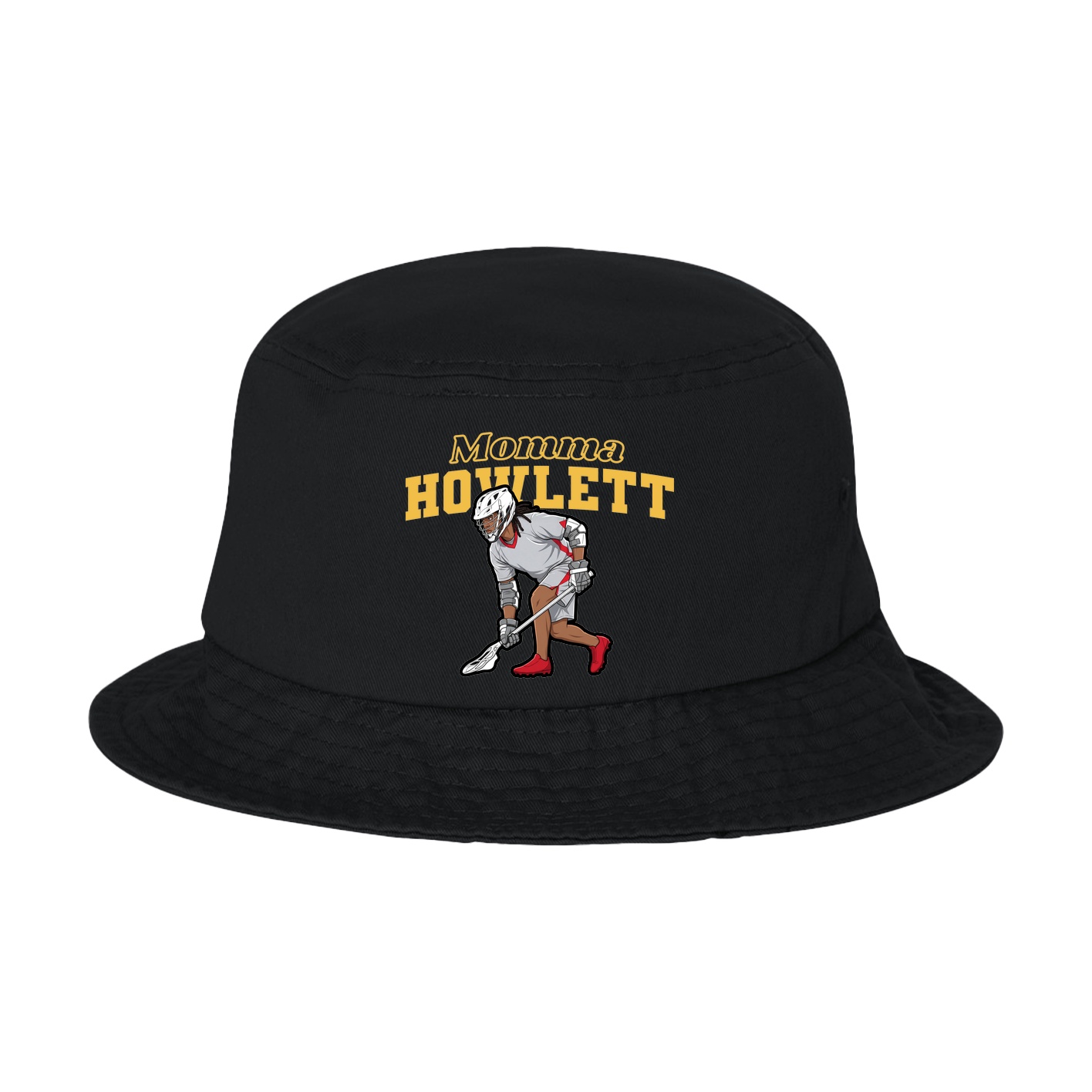 Bucket Cap — Mothers Day Block in Black