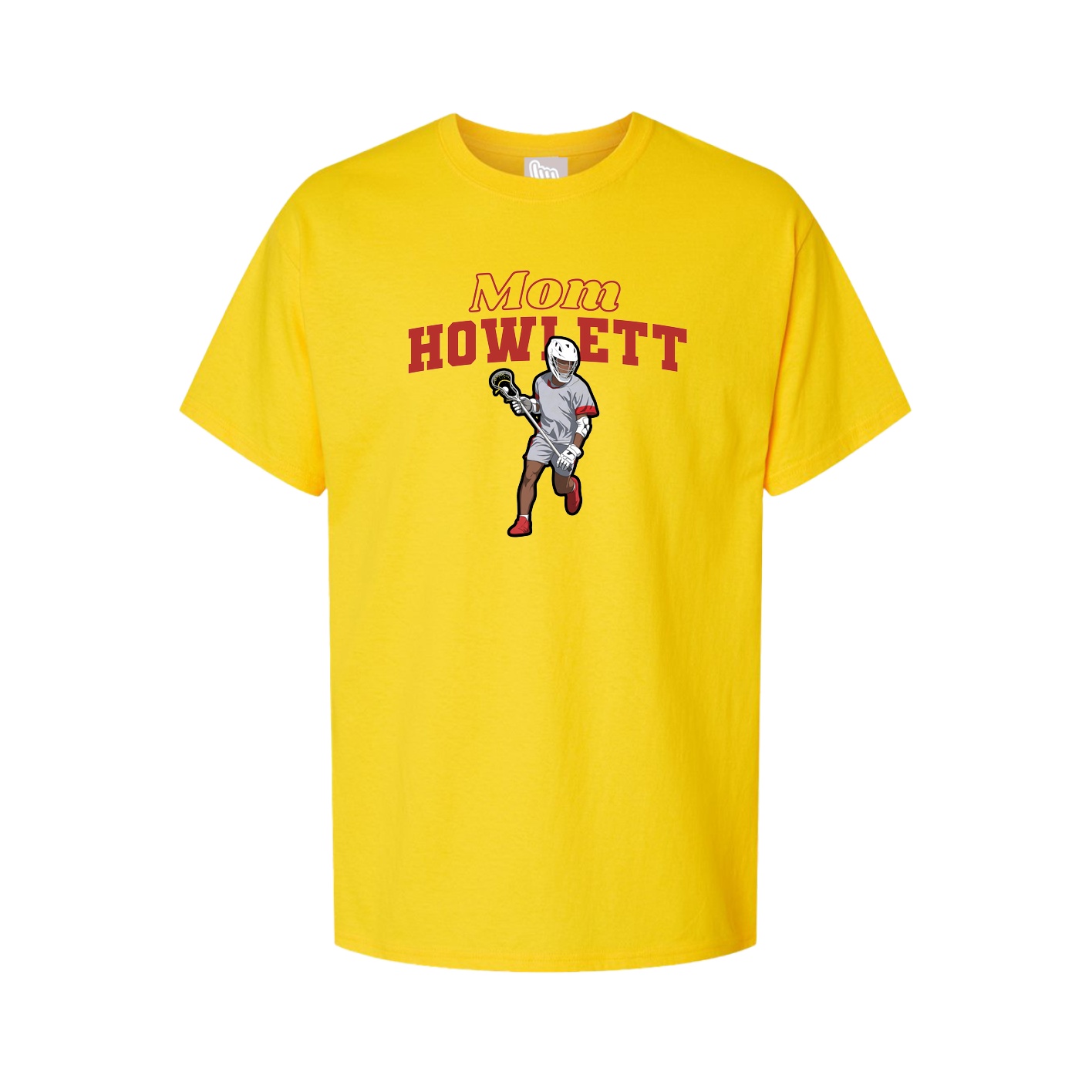 Youth Tee — Mothers Day Block in Gold