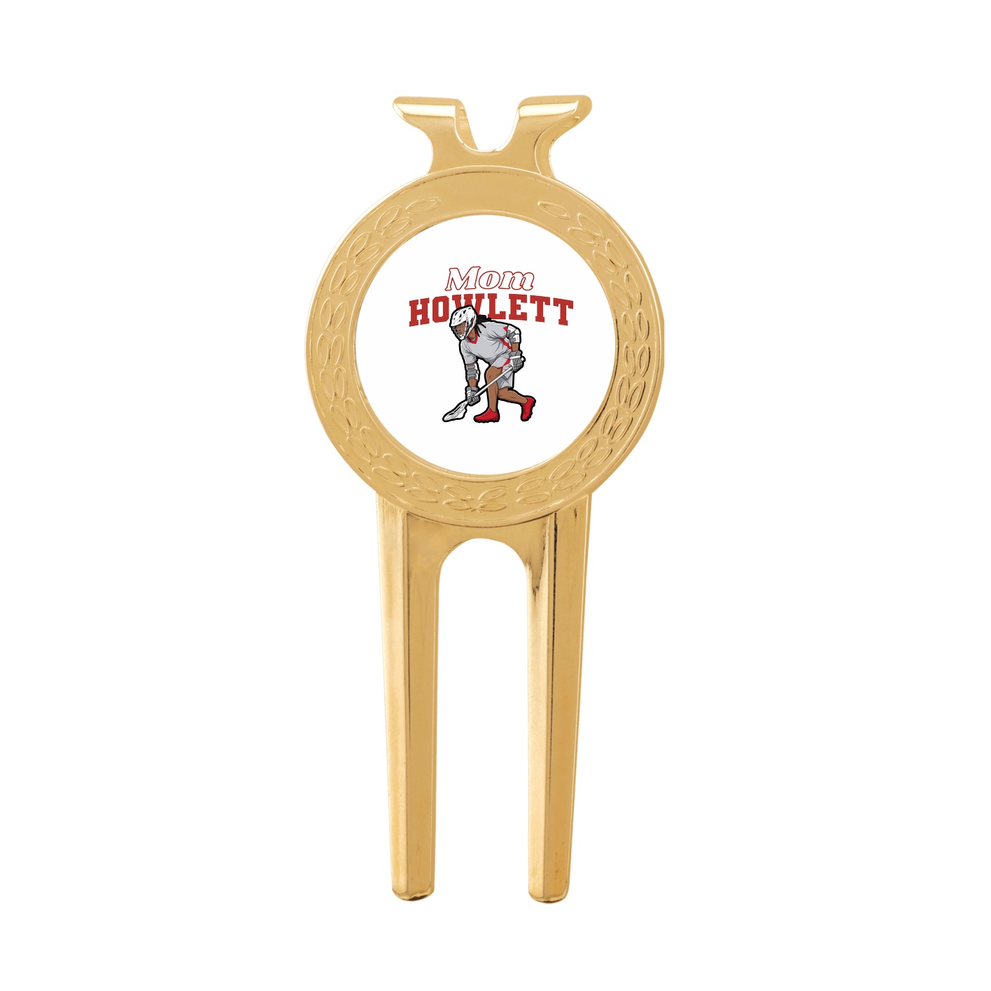 Divot Tool with Ball Marker — Mothers Day Block in Classic