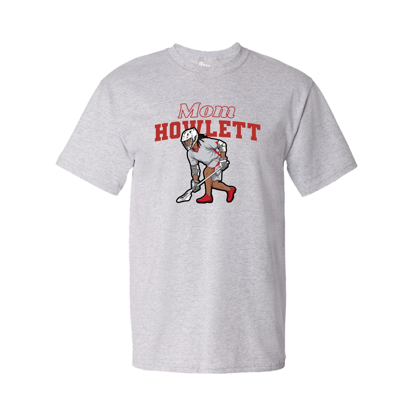 Youth Tee — Mothers Day Block in Grey