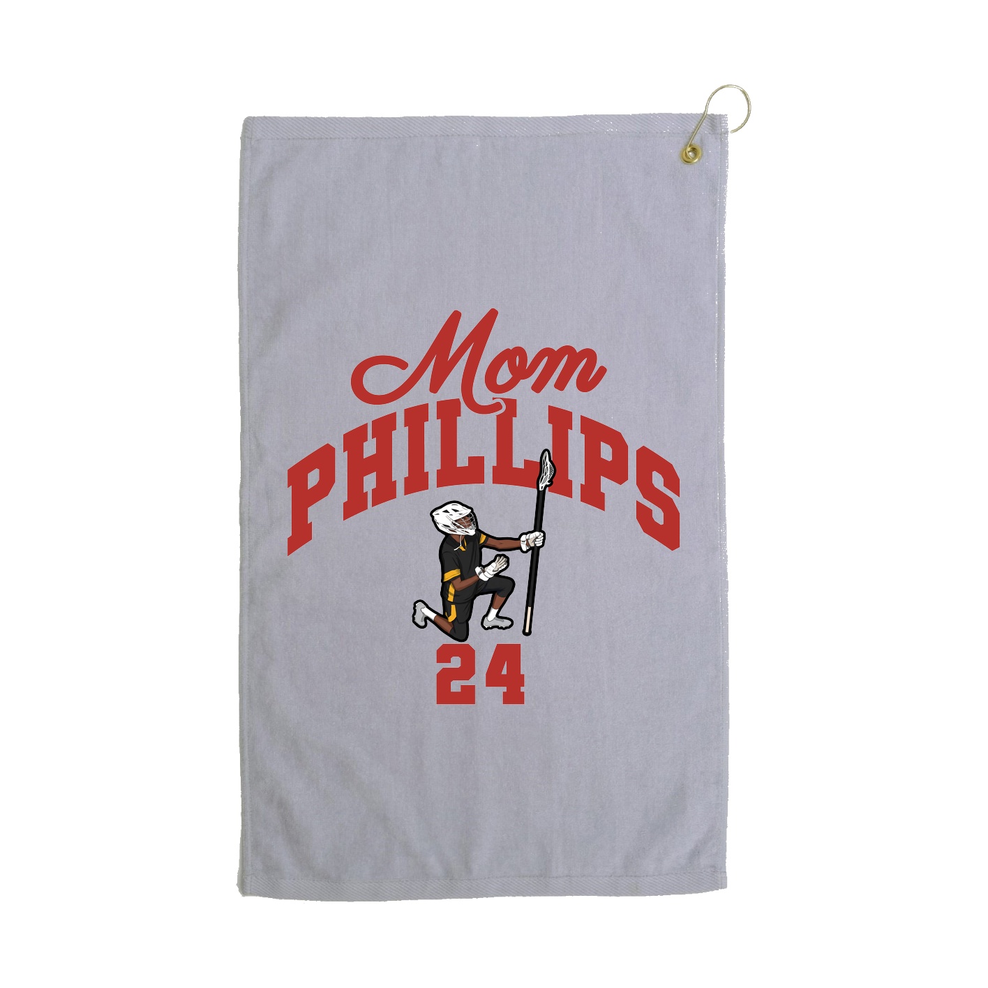 Golf Towel — Mothers Day Arch in Grey
