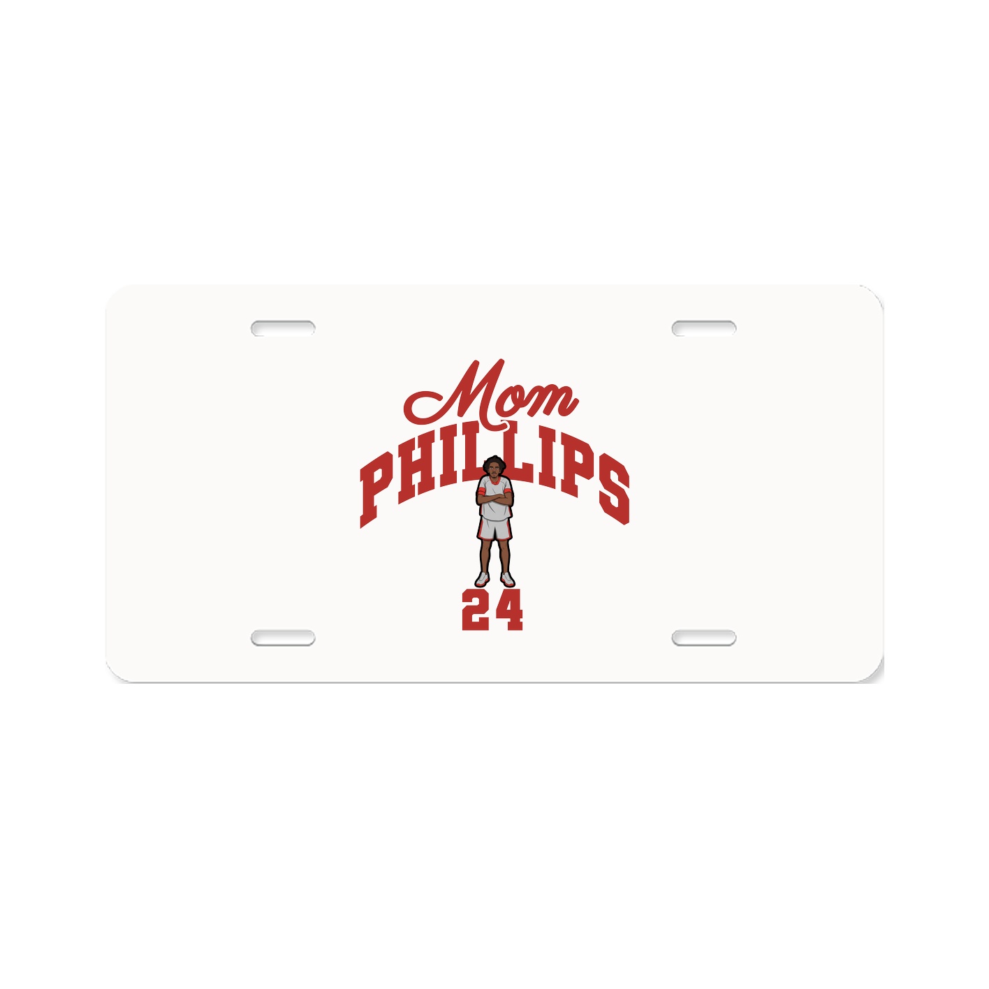 License Plate — Mothers Day Arch in Classic