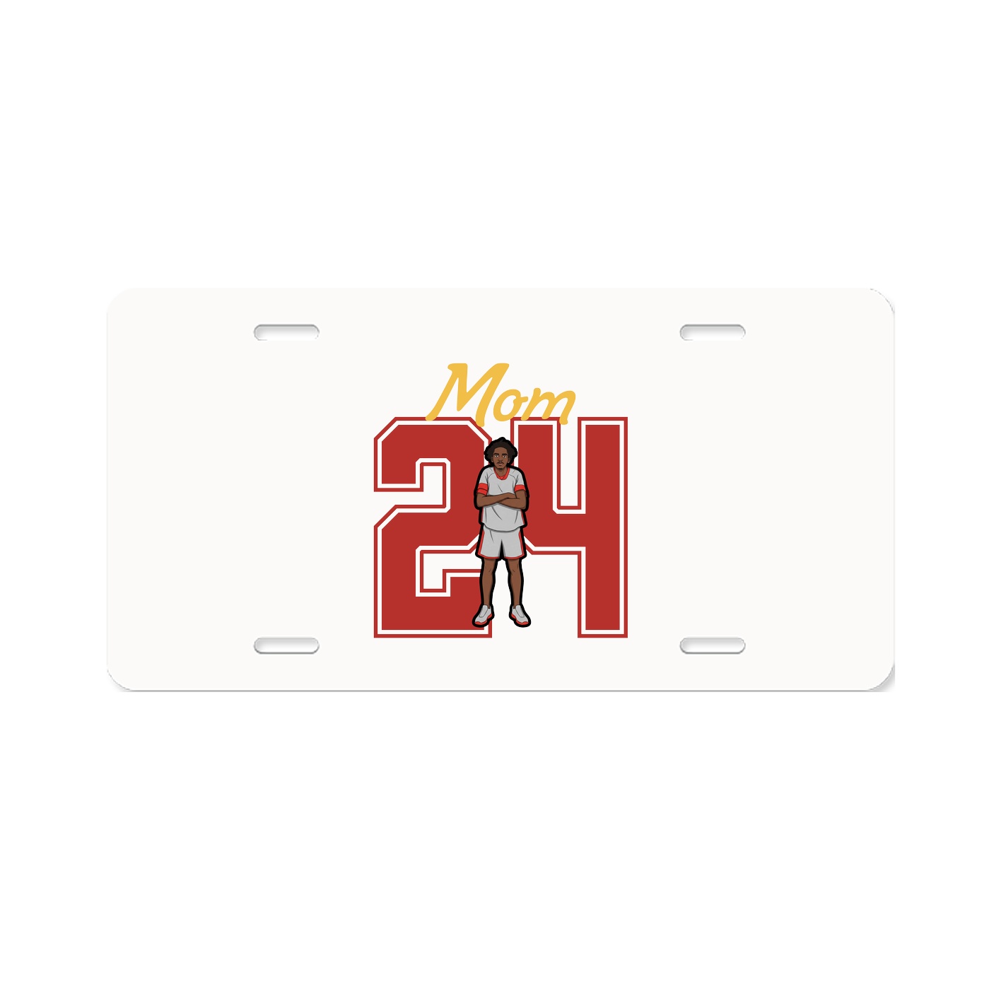 License Plate — Mothers Day Shirsey in Classic