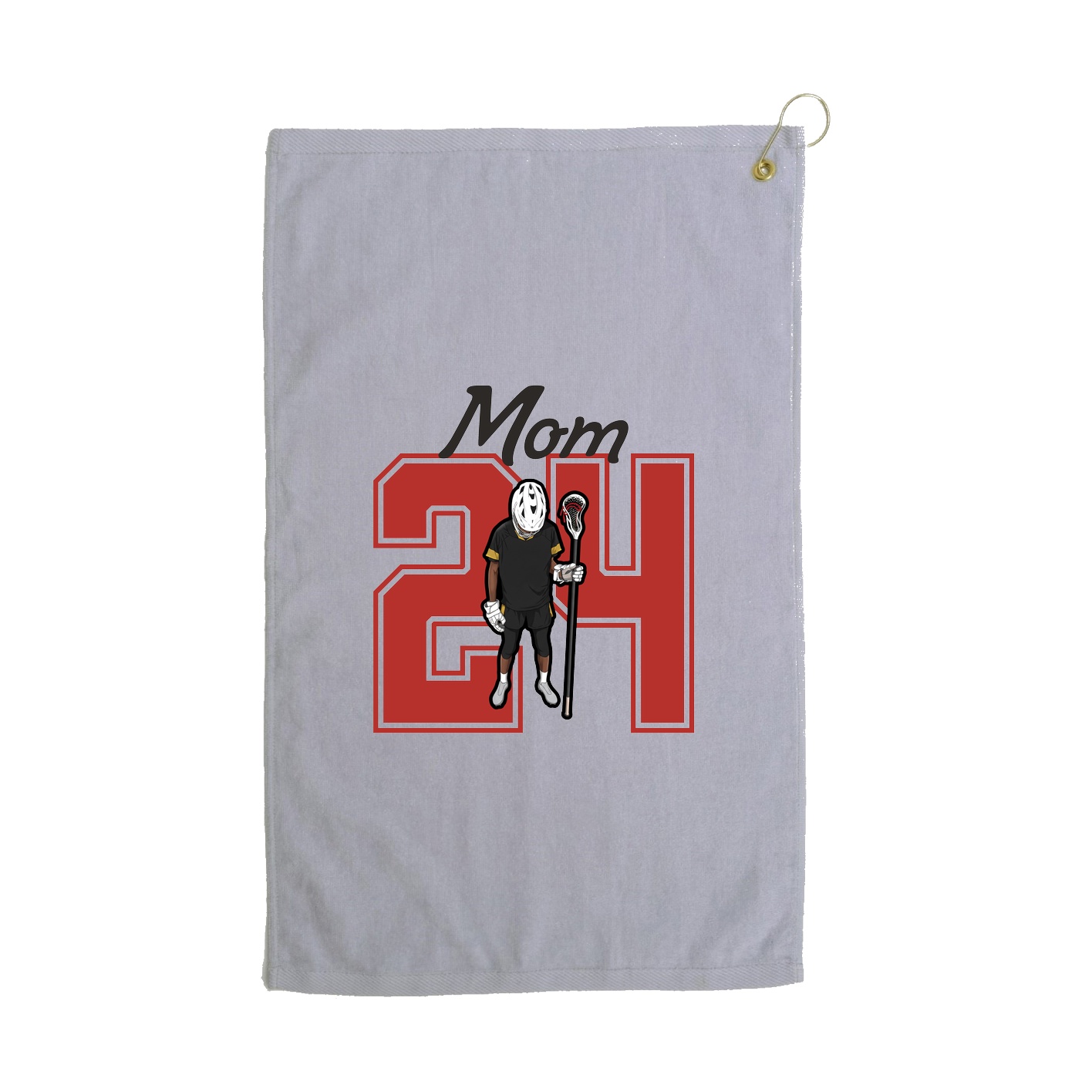Golf Towel — Mothers Day Shirsey in Grey