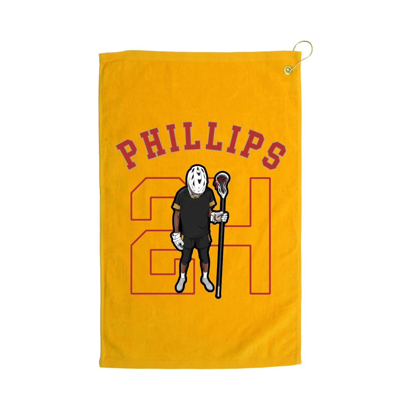 Golf Towel — Shirsey Arch in Gold