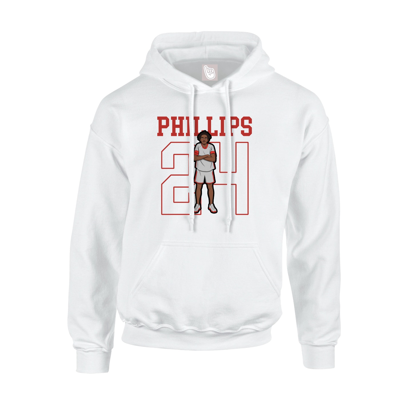 Youth Hoodie — Shirsey in White
