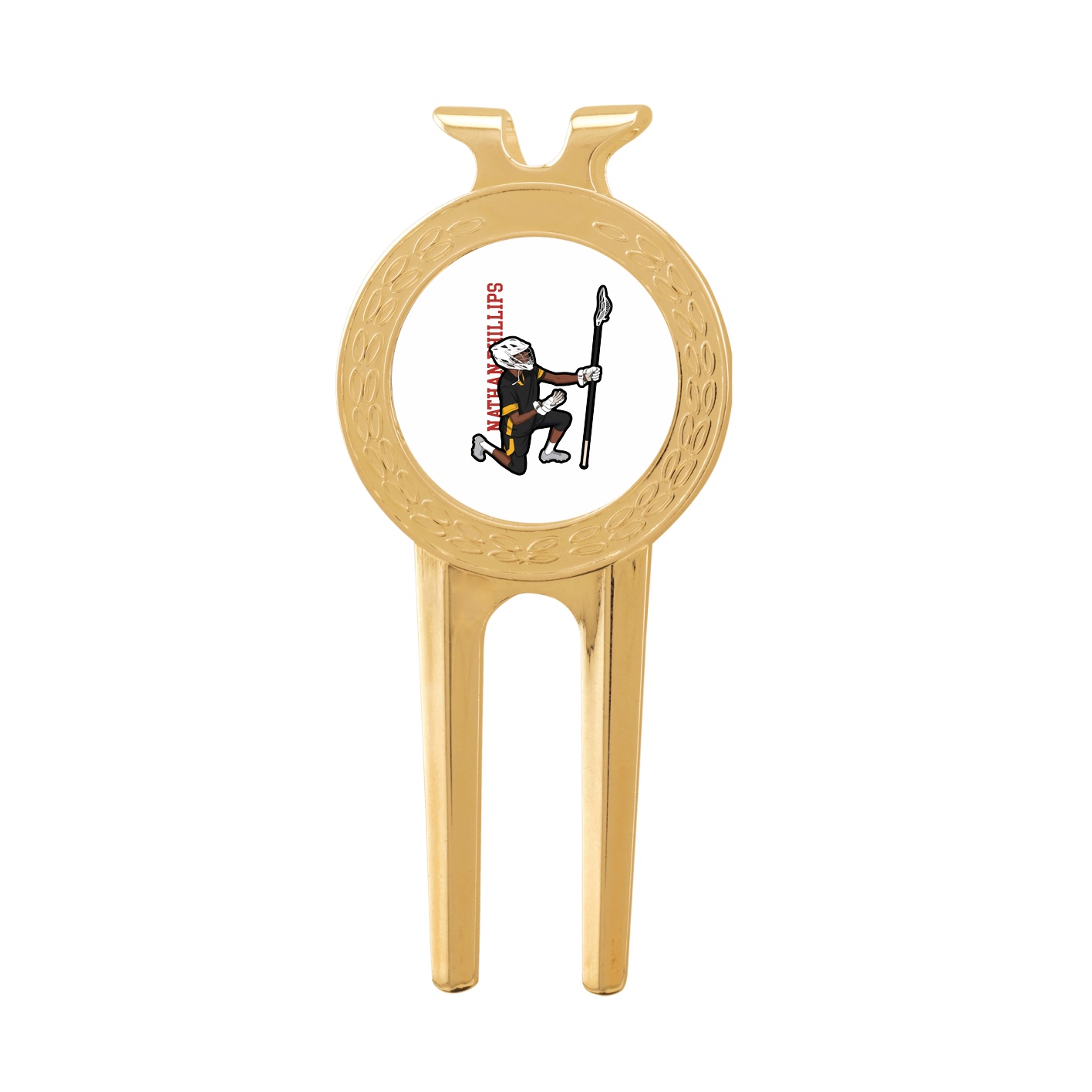 Divot Tool with Ball Marker — Name Vertical in Classic