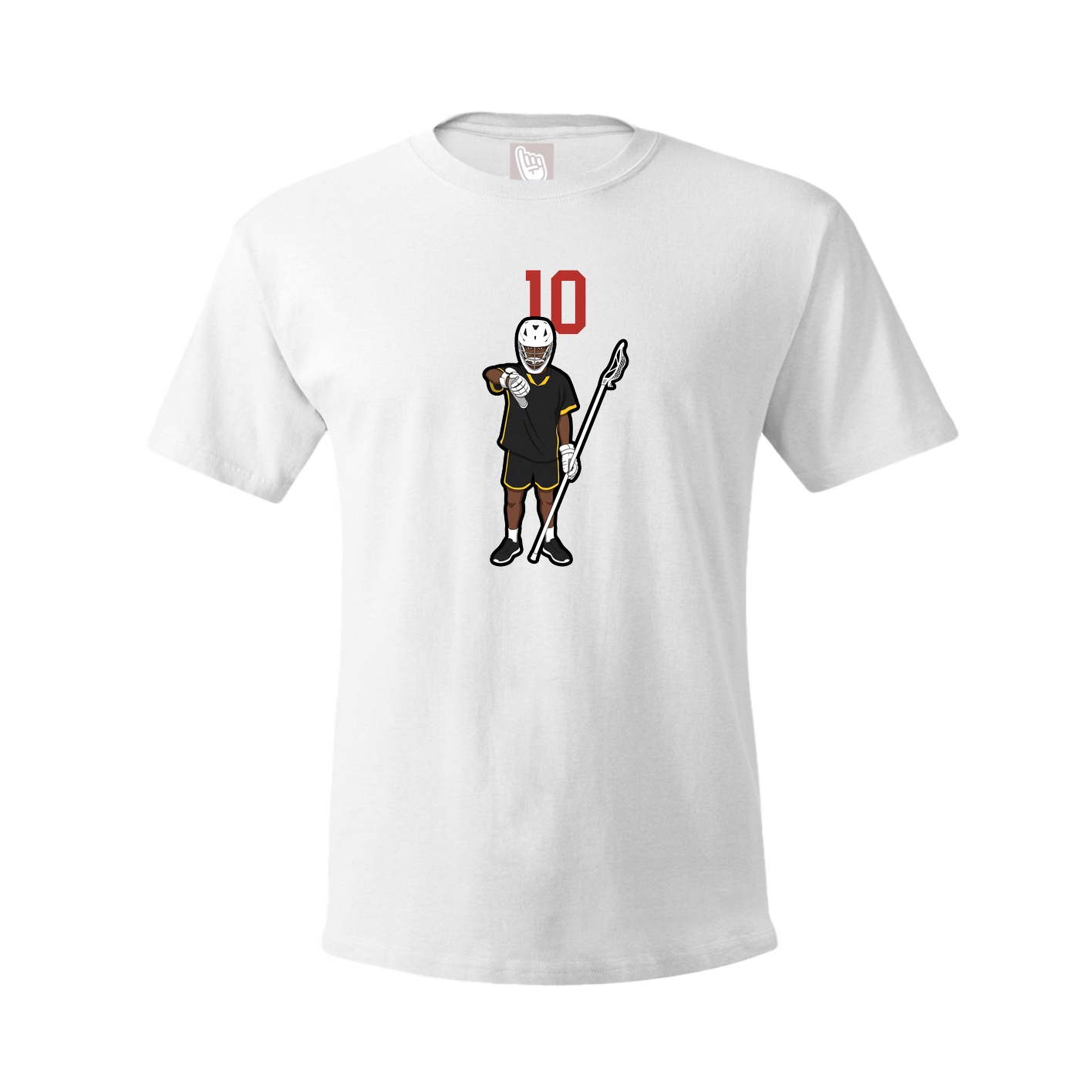 Tee — Number Top in White