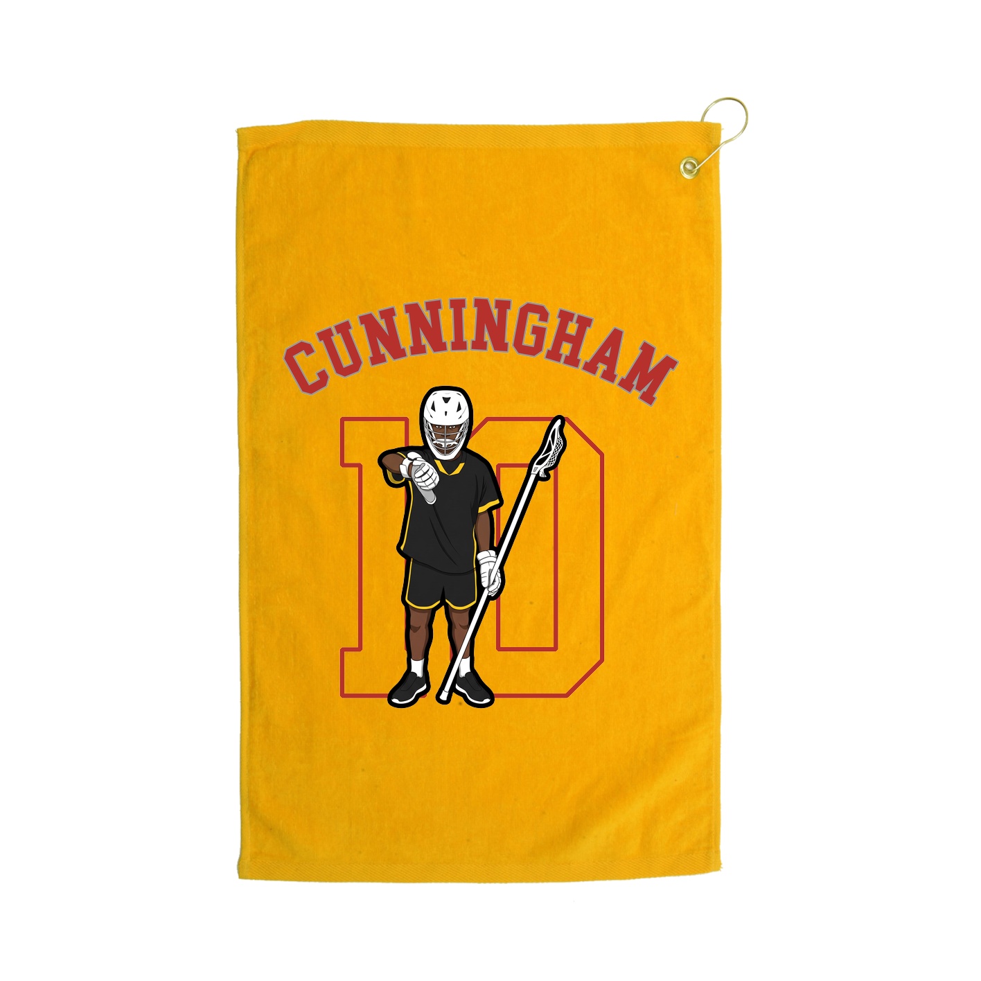 Golf Towel — Shirsey Arch in Gold