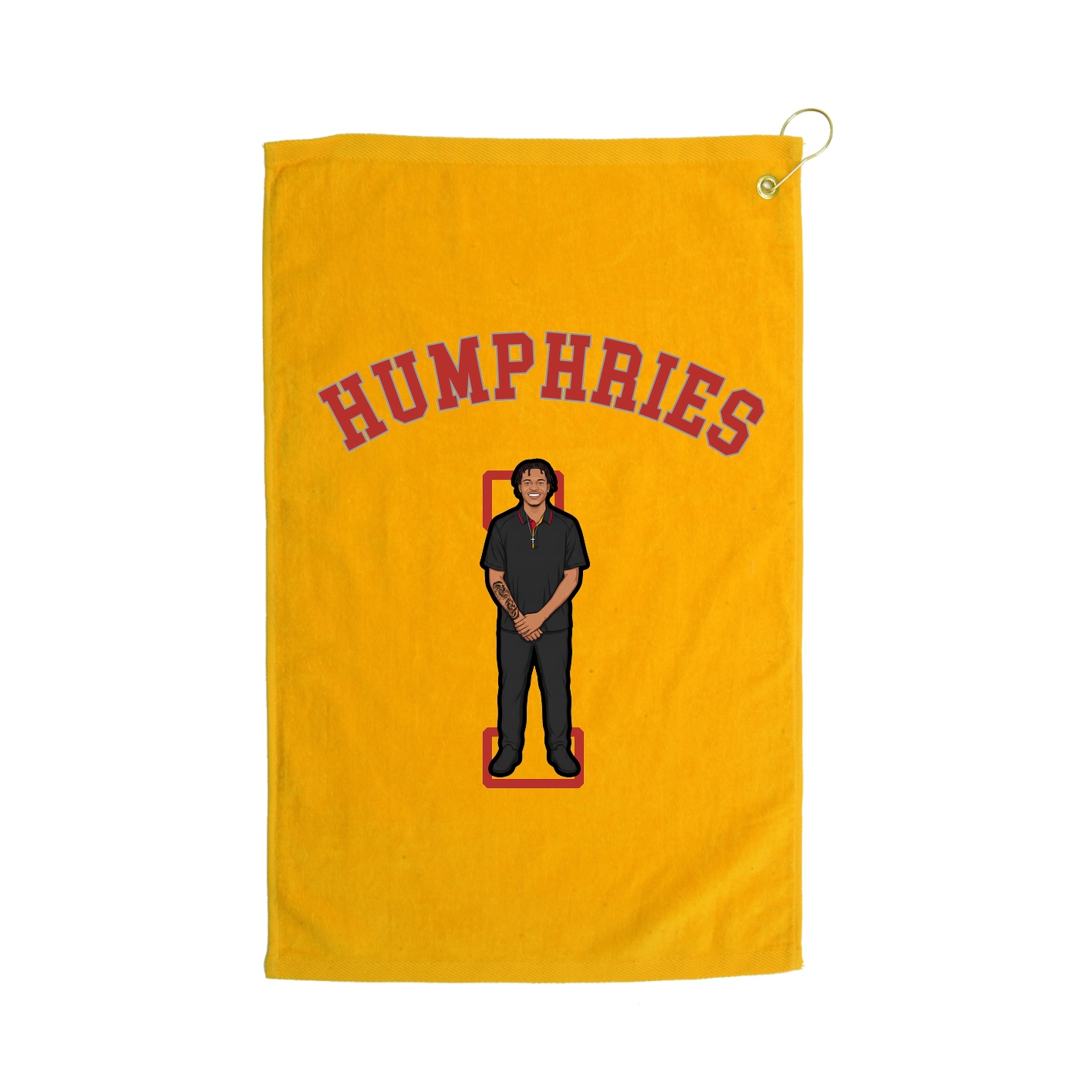 Golf Towel — Shirsey Arch in Gold