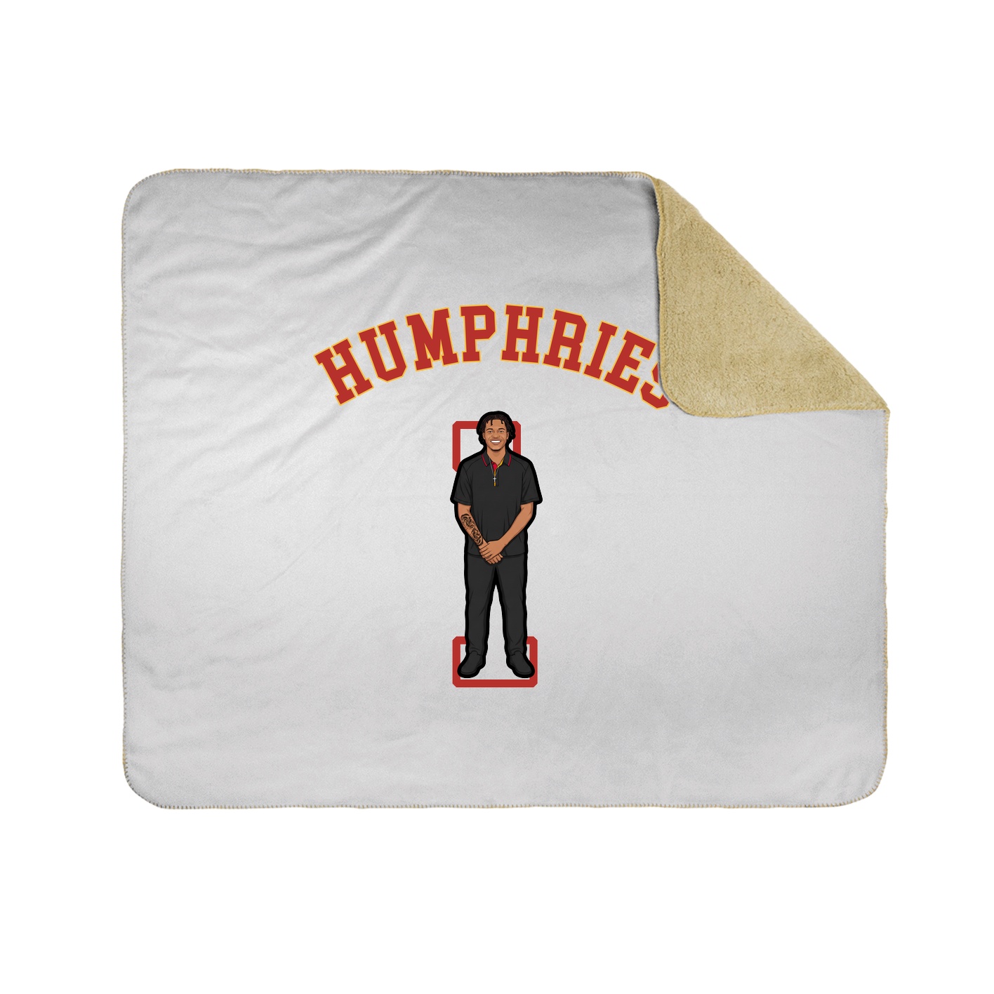 Throw Blanket — Shirsey Arch in White