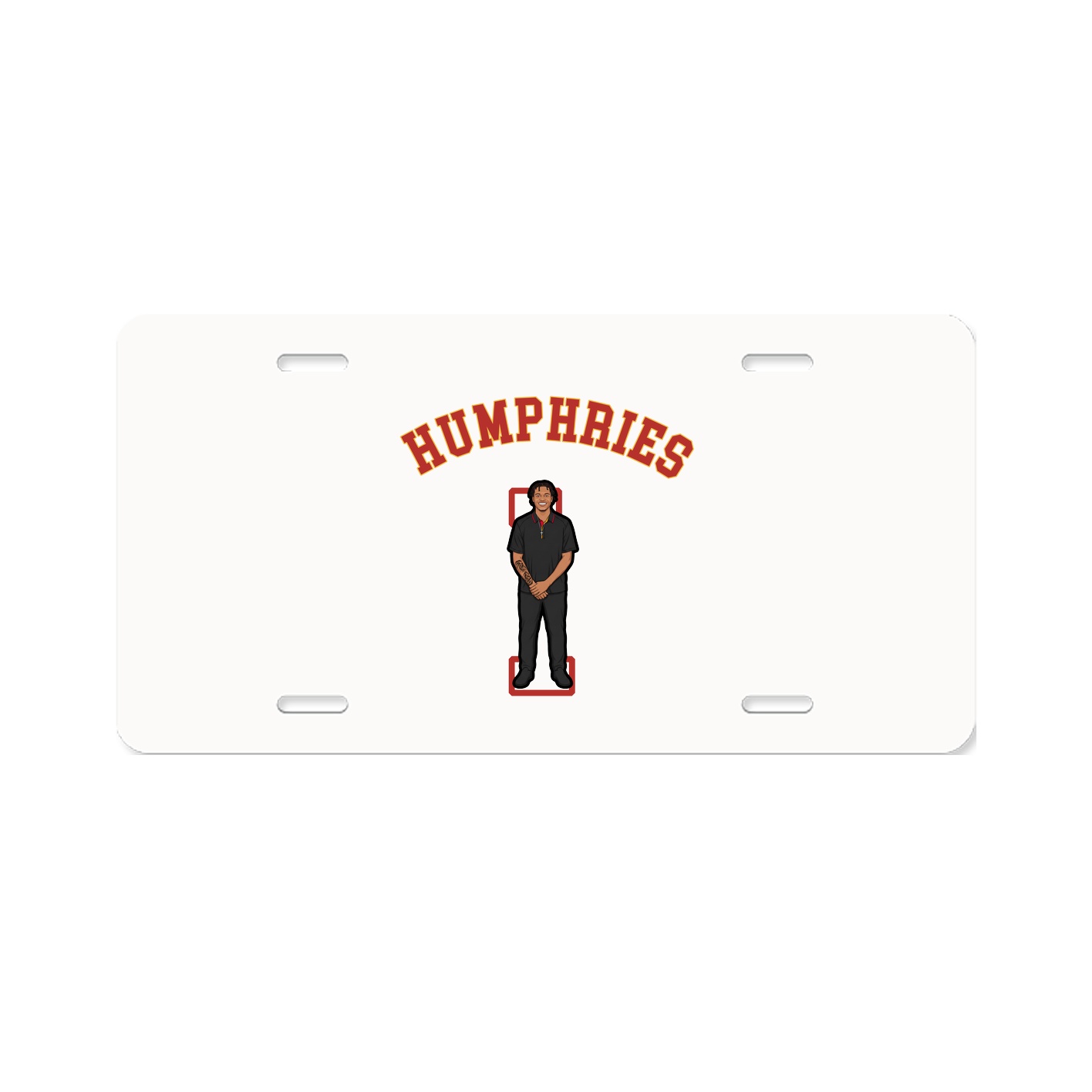 License Plate — Shirsey Arch in Classic
