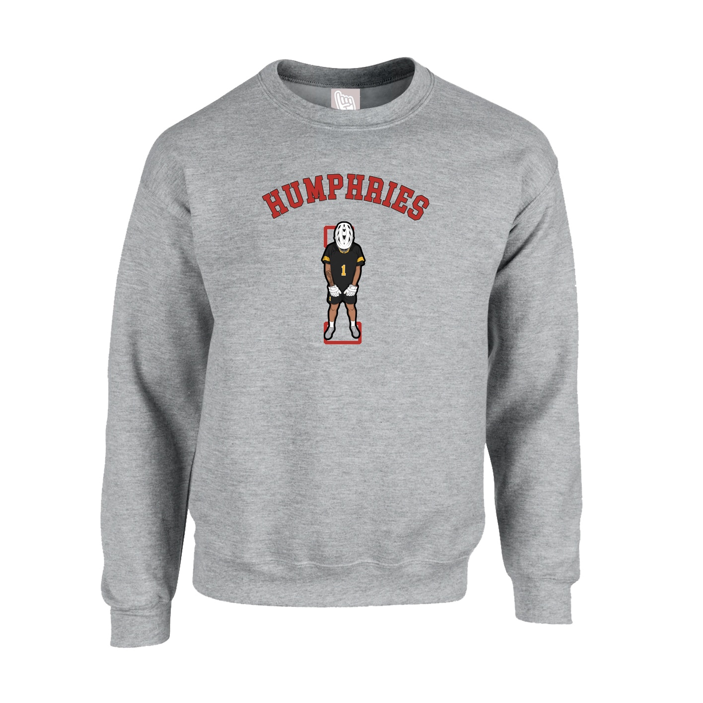 Fleece Crew — Shirsey Arch in Grey