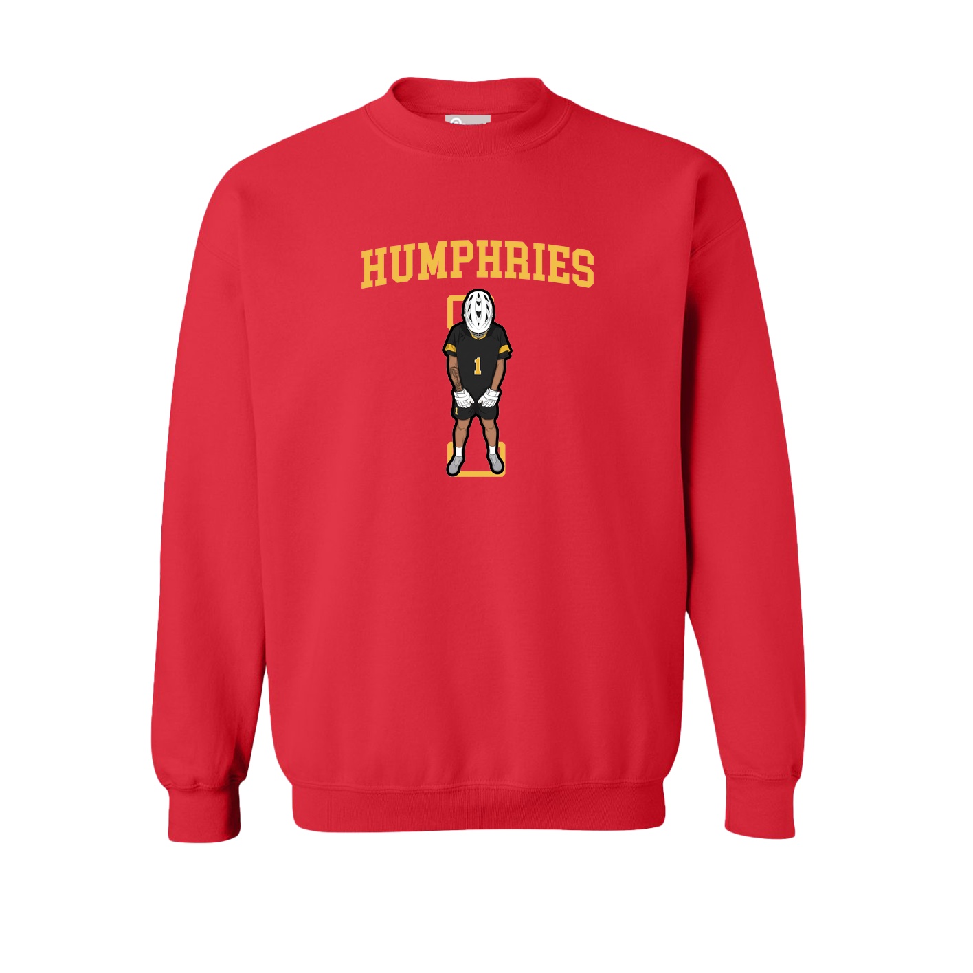 Fleece Crew — Shirsey in Red