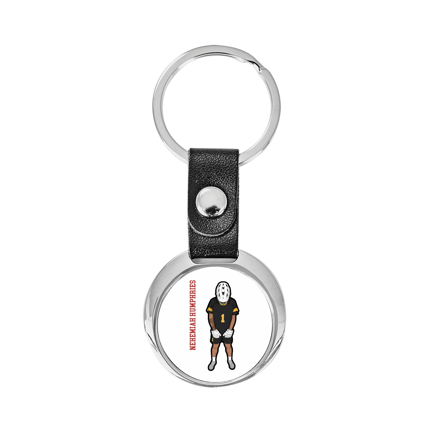 Key Chain — Name Vertical in Classic