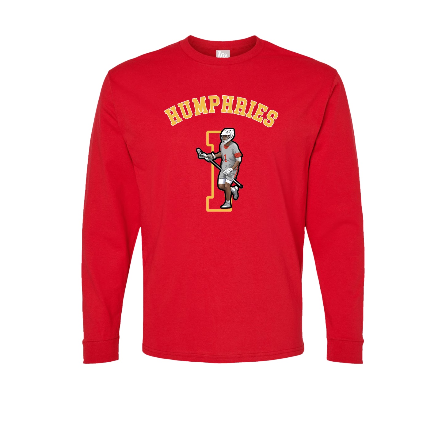 Long Sleeve Tee — Shirsey Arch in Red