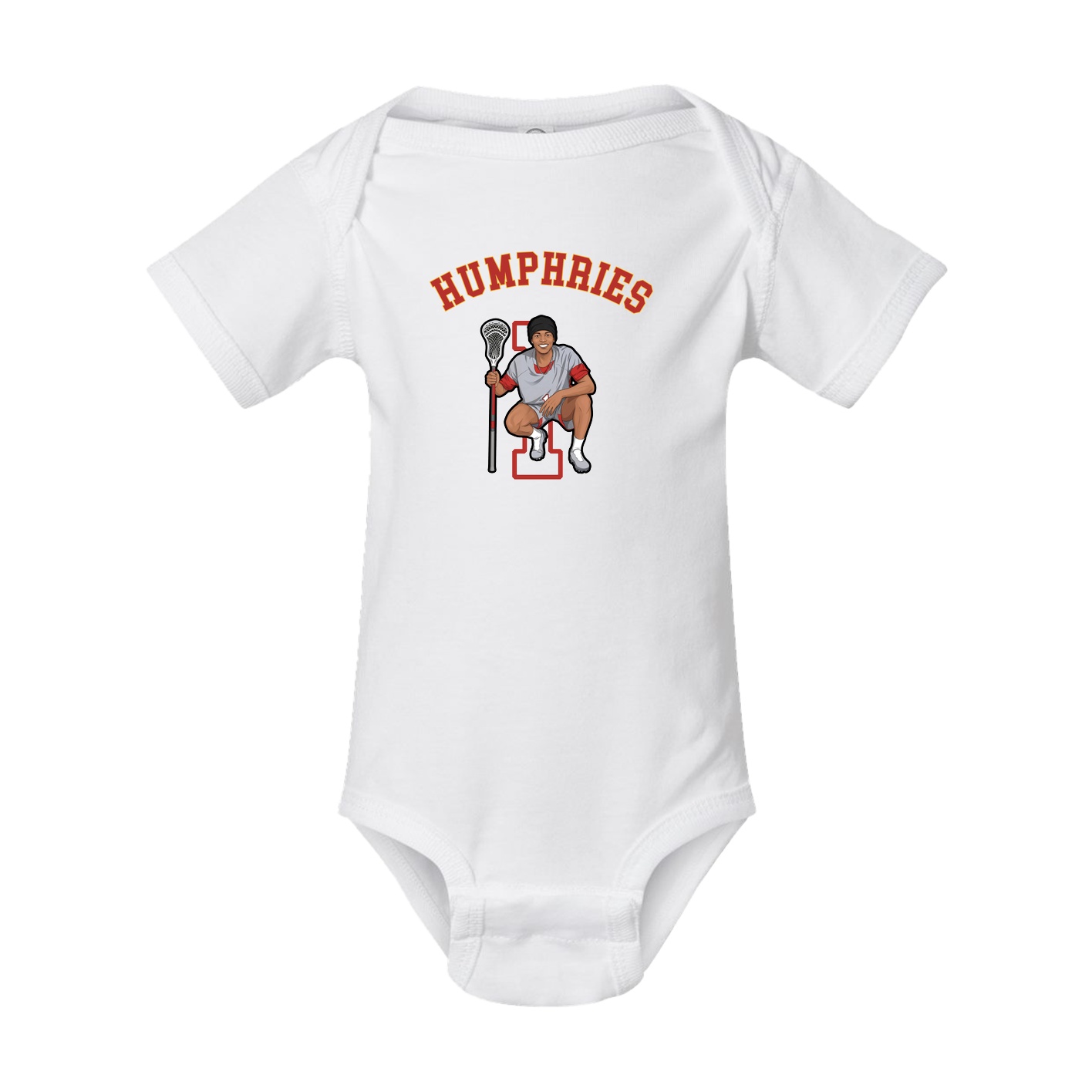 Baby Onesie — Shirsey Arch in White