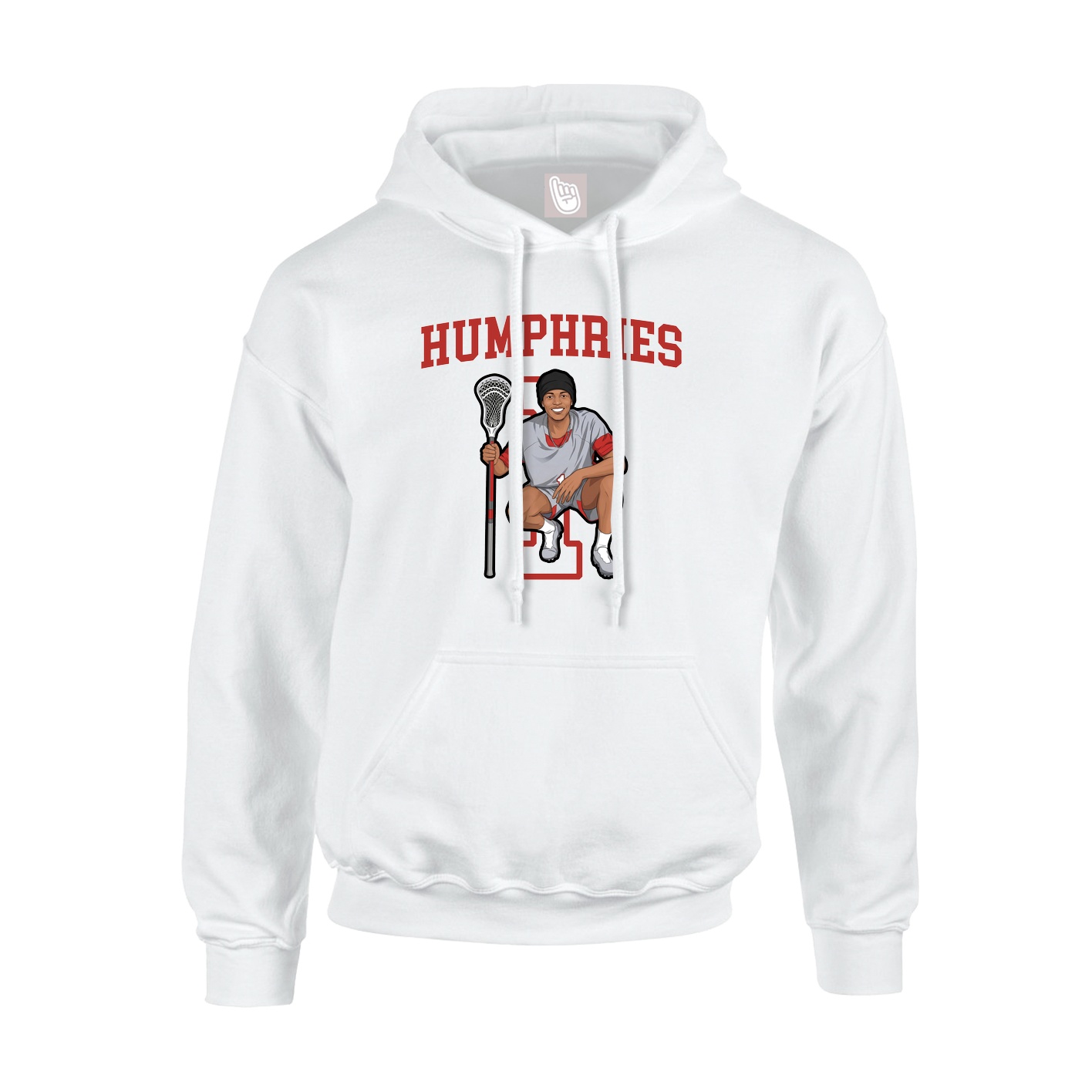 Hoodie — Shirsey in White