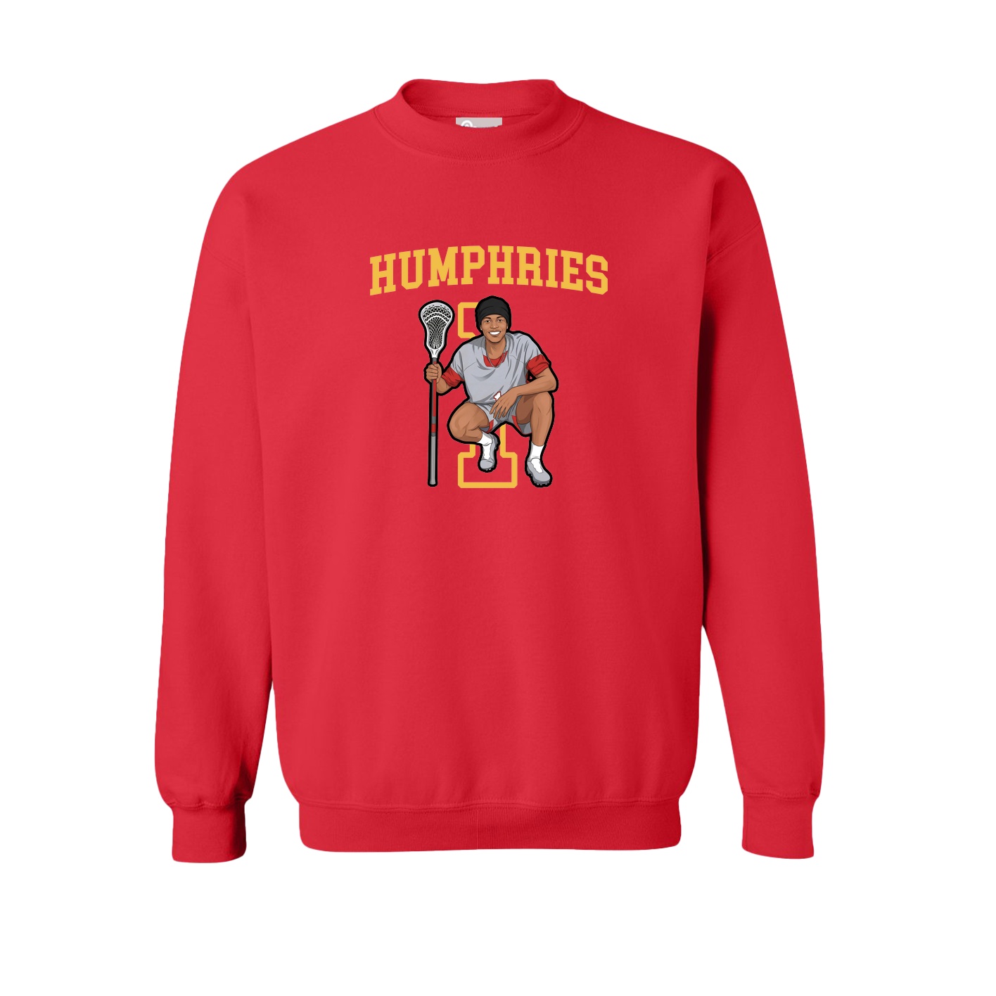 Fleece Crew — Shirsey in Red