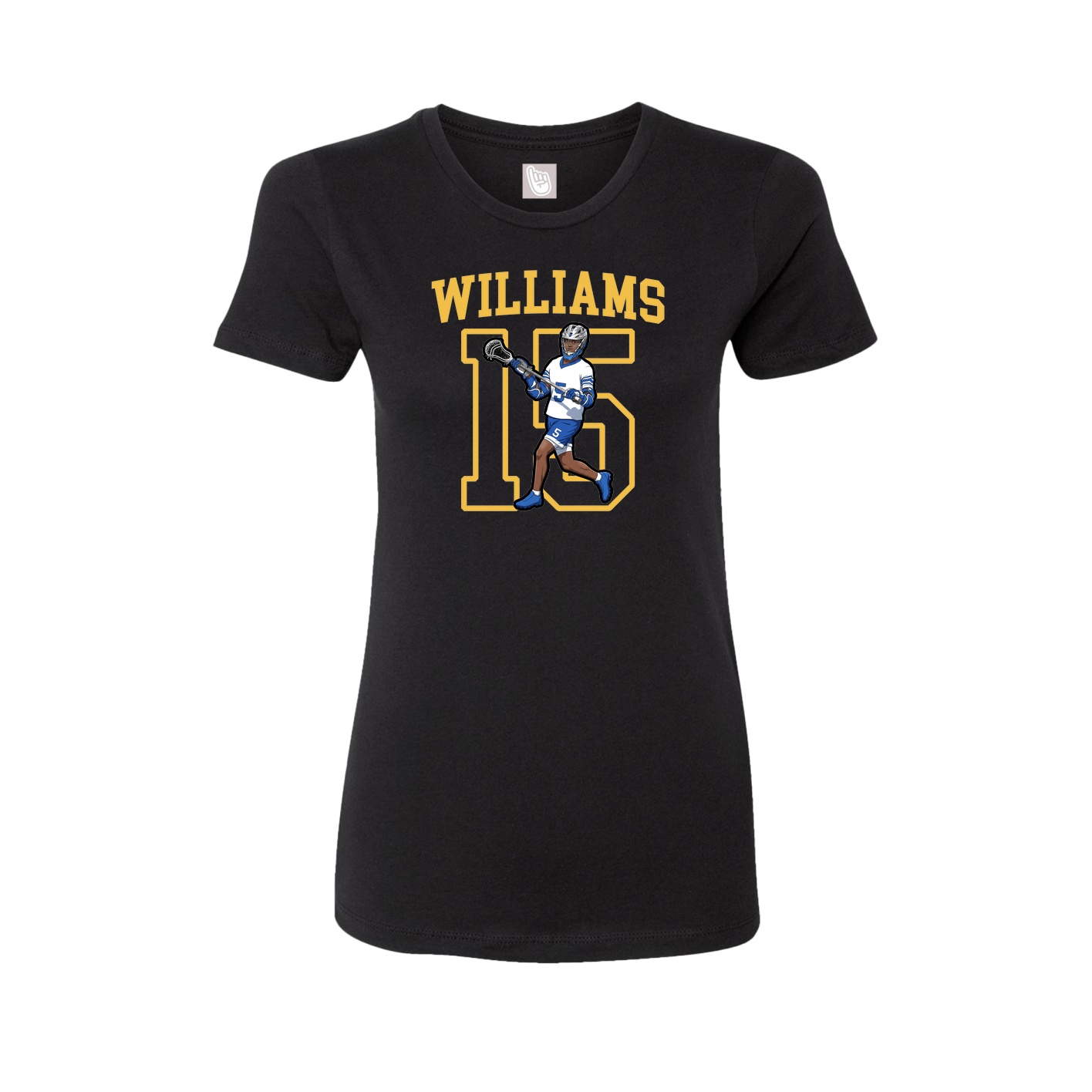 Fitted Women's Tee — Shirsey in Black