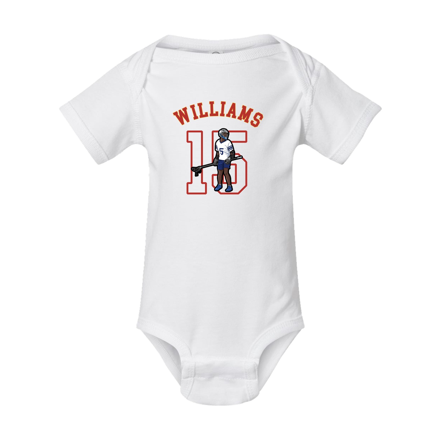 Baby Onesie — Shirsey Arch in White