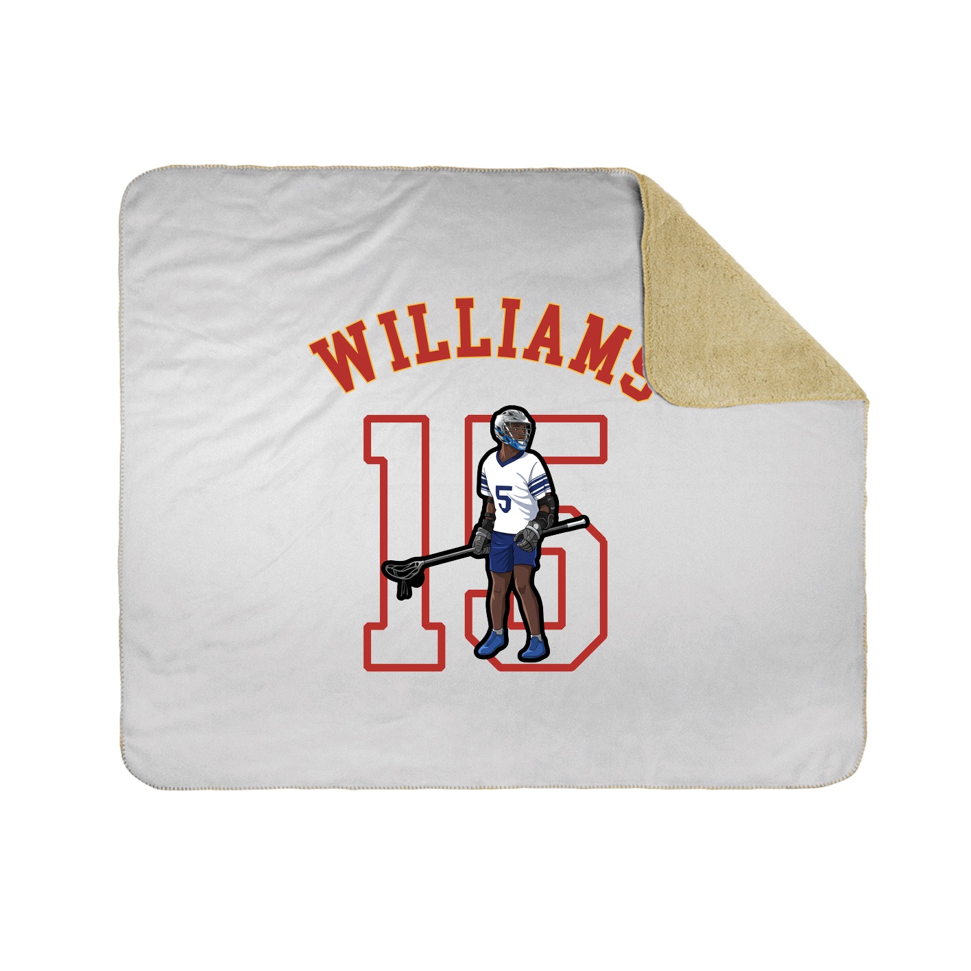 Throw Blanket — Shirsey Arch in White