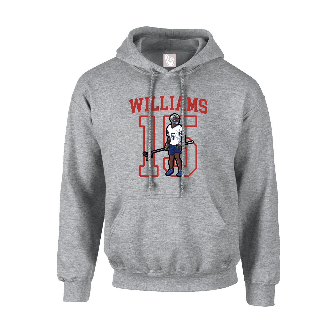 Hoodie — Shirsey in Grey