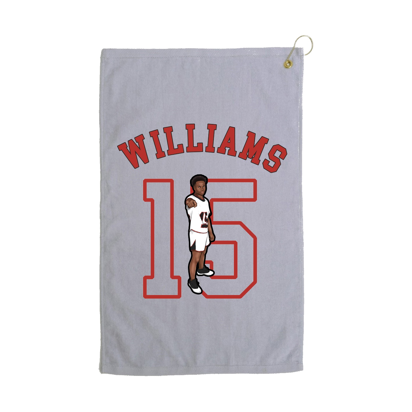 Golf Towel — Shirsey Arch in Grey