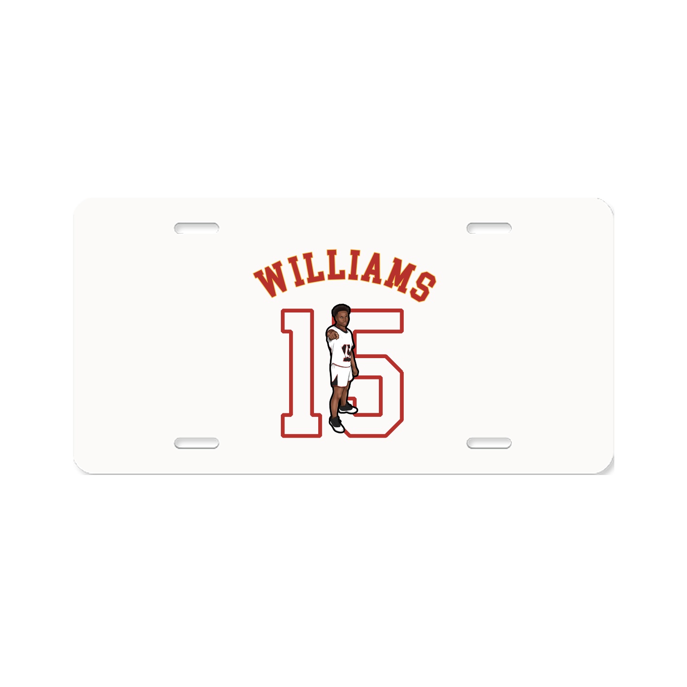 License Plate — Shirsey Arch in Classic