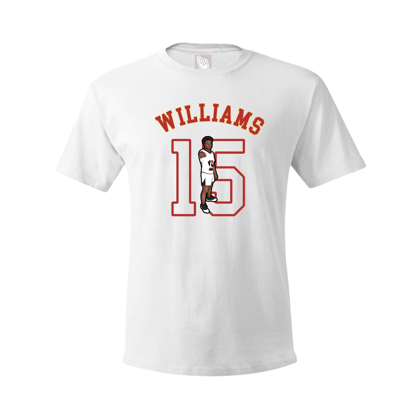 Youth Tee — Shirsey Arch in White
