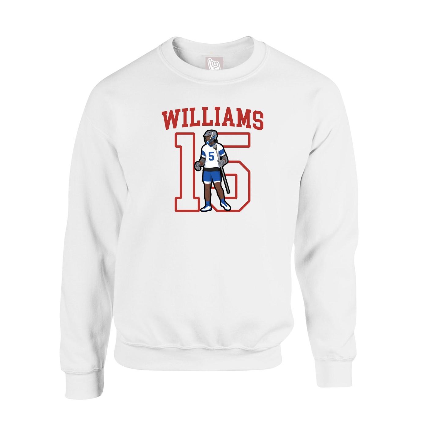 Fleece Crew — Shirsey in White