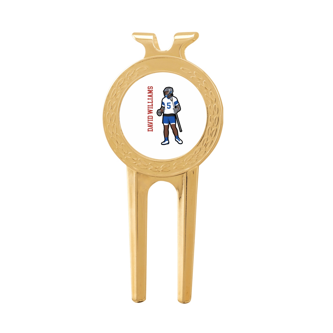 Divot Tool with Ball Marker — Name Vertical in Classic
