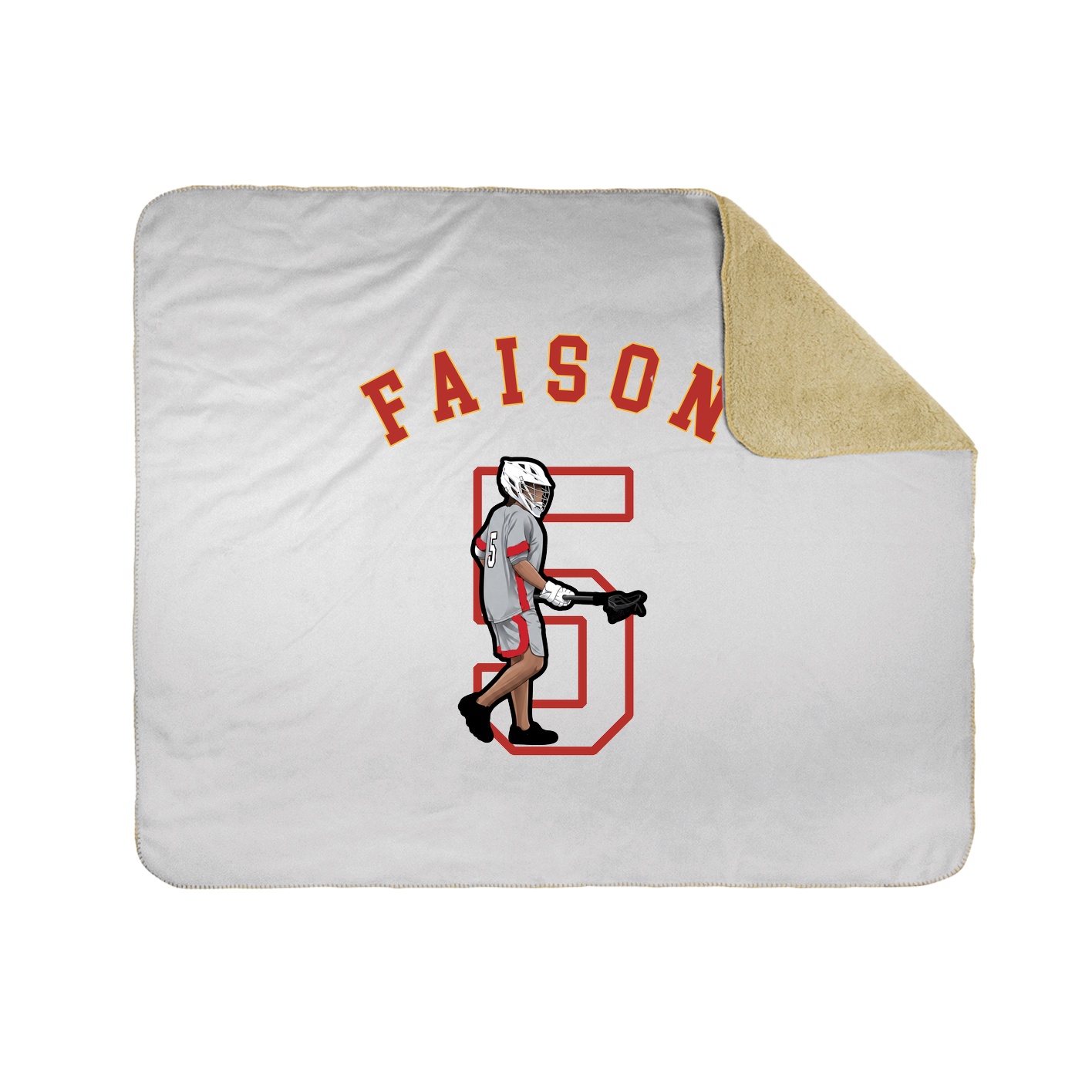 Throw Blanket — Shirsey Arch in White