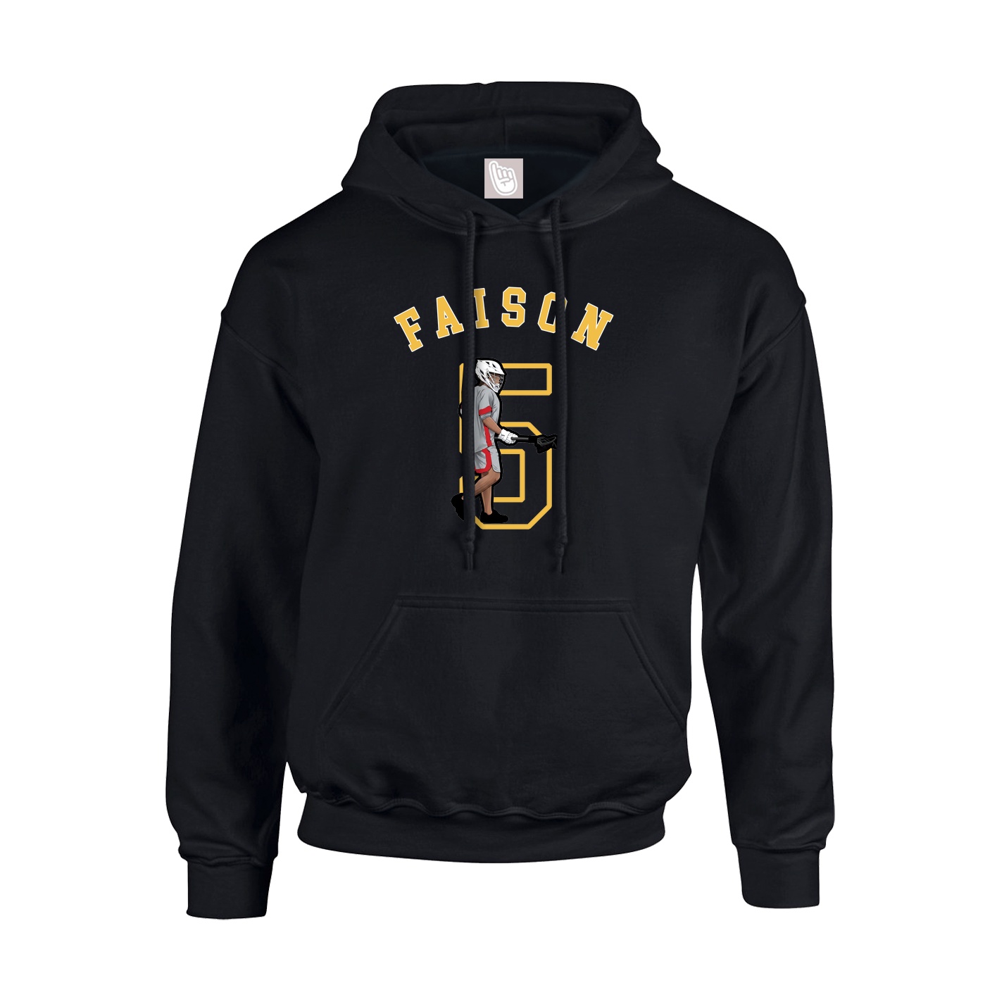 Youth Hoodie — Shirsey Arch in Black