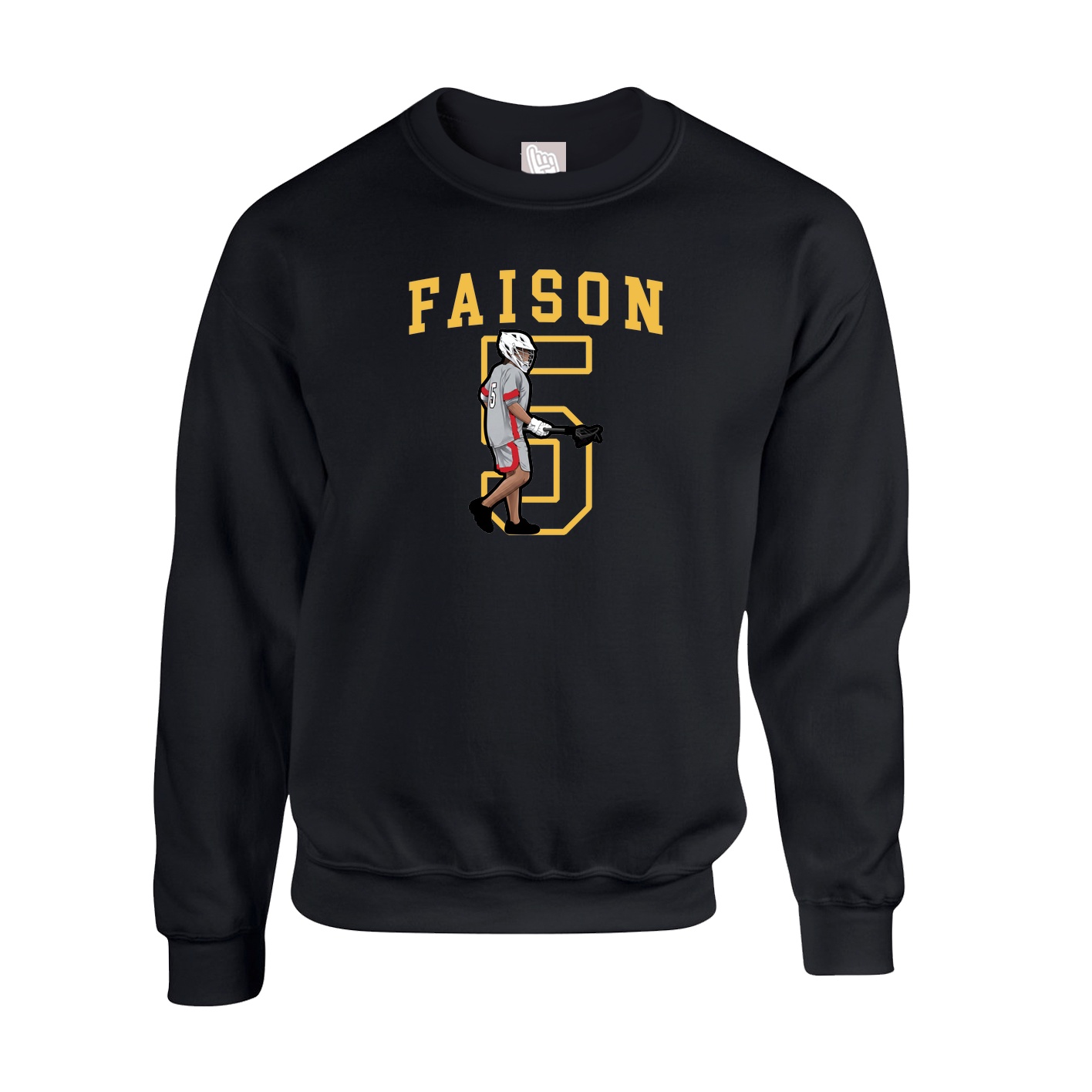 Fleece Crew — Shirsey in Black