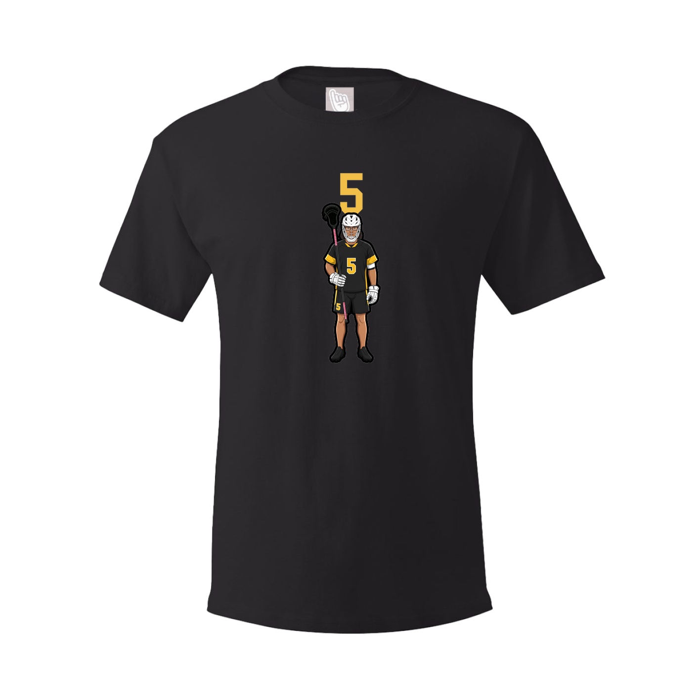 Tee — Number Top in Black