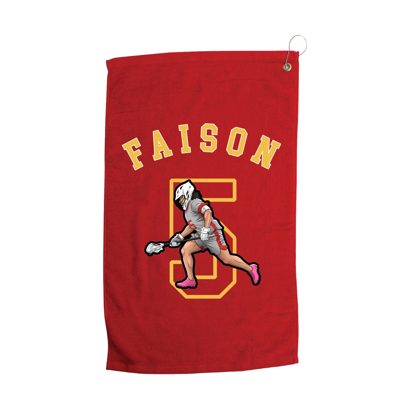 Golf Towel — Shirsey Arch in Red