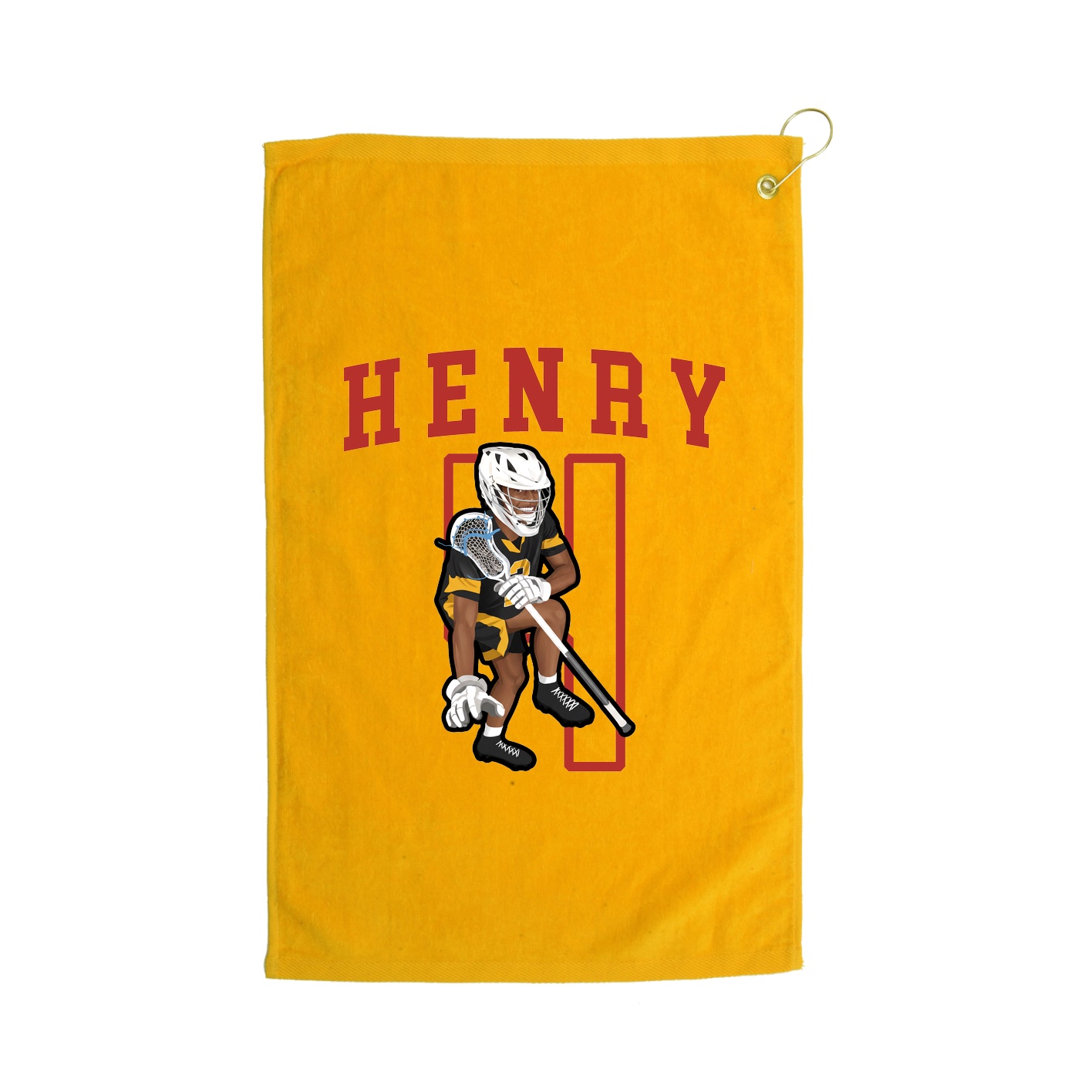Golf Towel — Shirsey in Gold